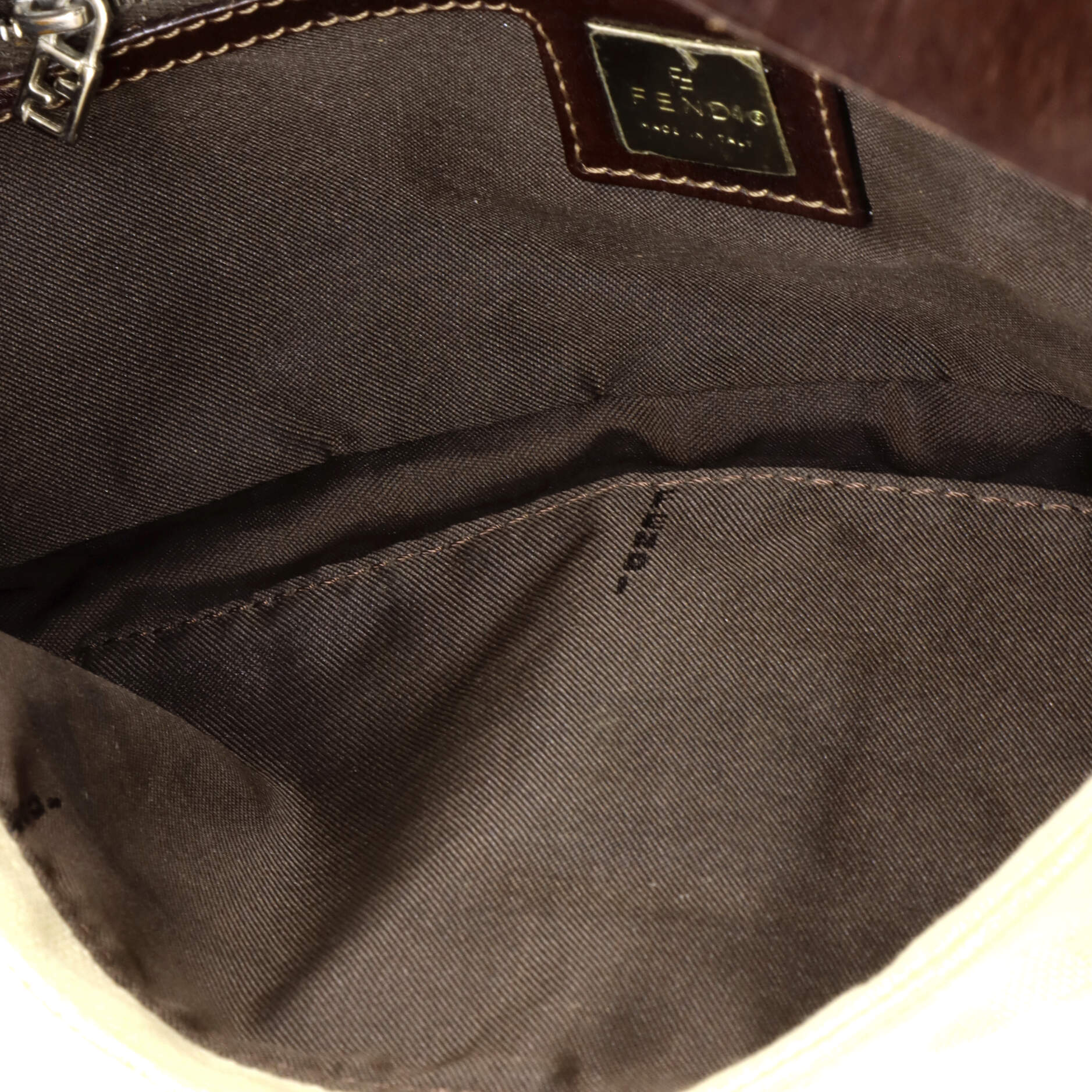 Fendi Baguette Bag Zucca Canvas