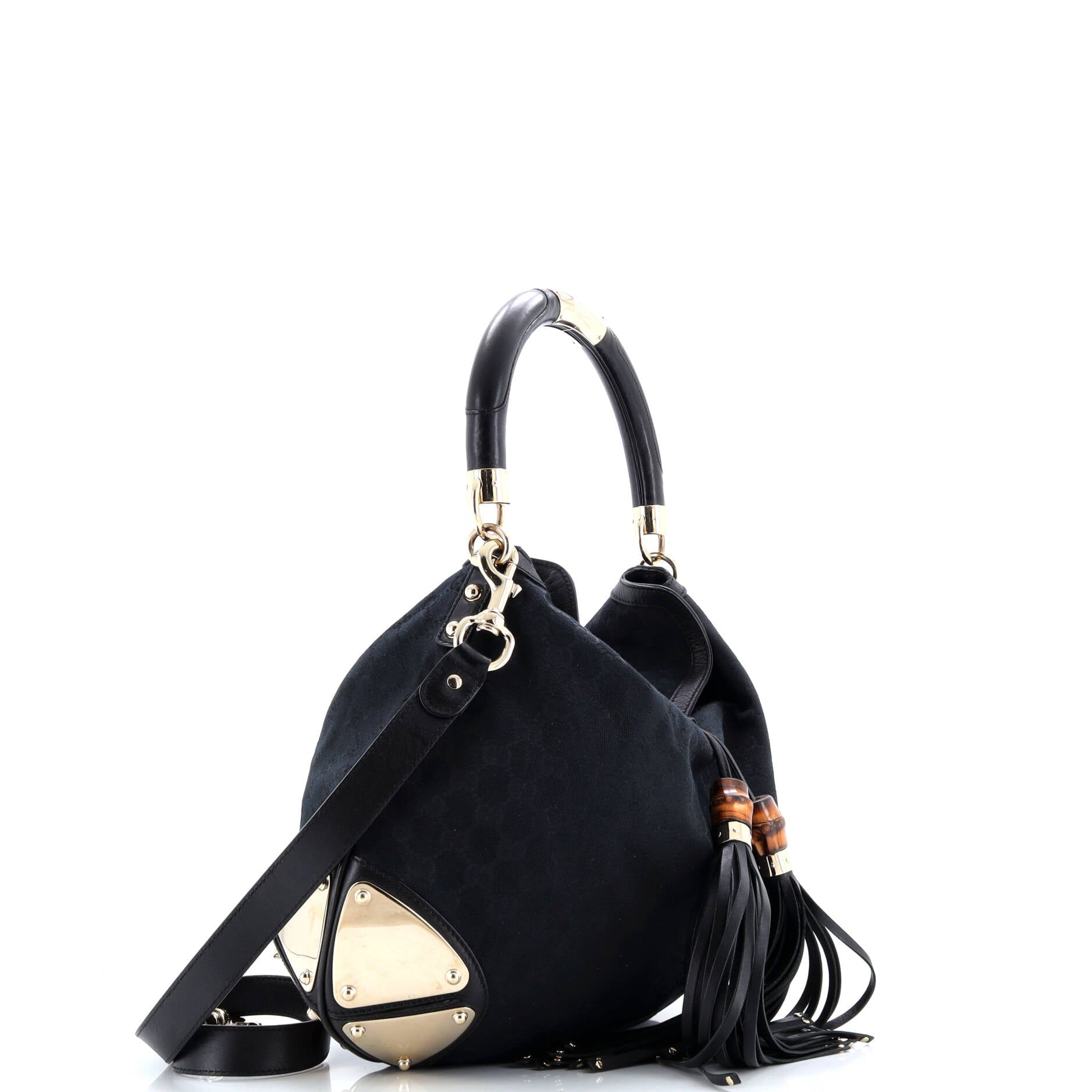 Gucci Indy Hobo GG Canvas Large