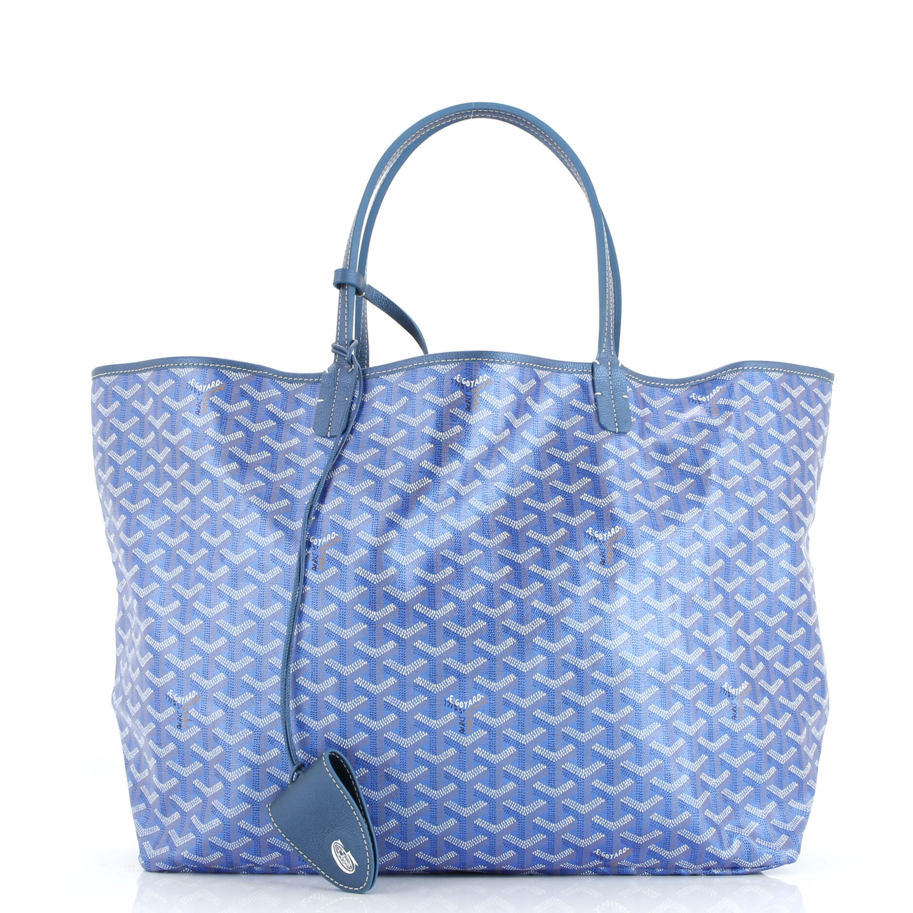 Goyard Saint Louis Tote Precious Metals Coated Canvas GM