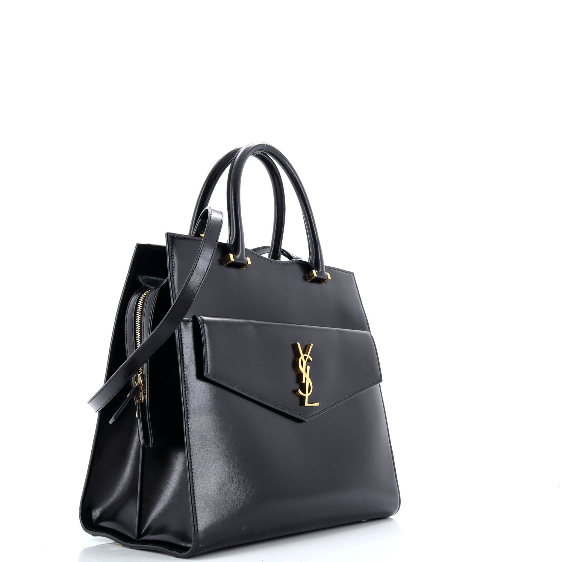 Saint Laurent Uptown Tote Leather Large