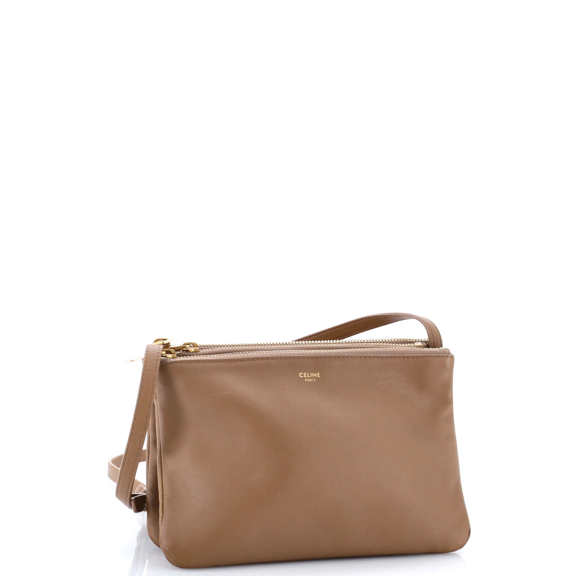 Celine Trio Crossbody Bag Leather Small