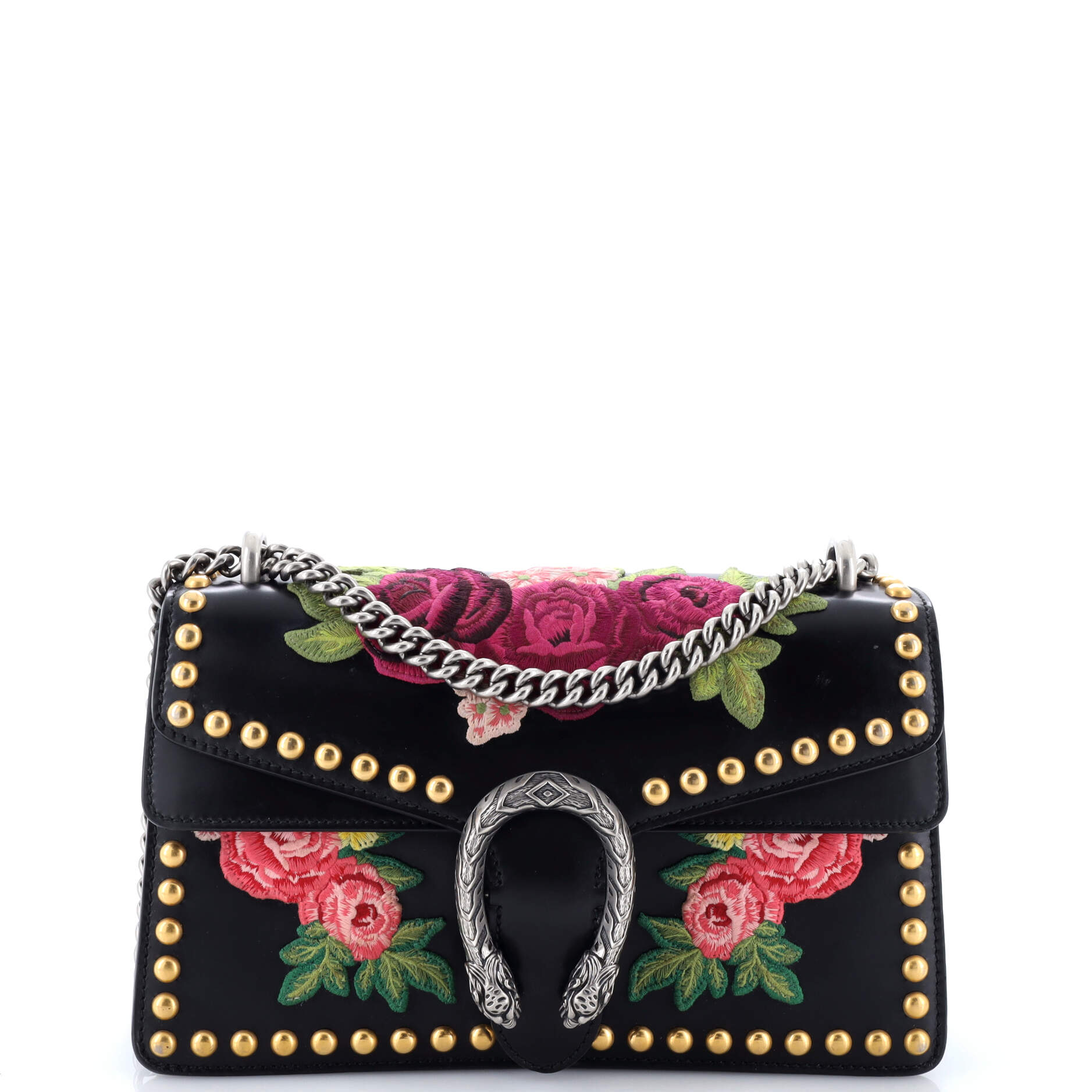 Gucci Dionysus Bag Embroidered Studded Leather Small
