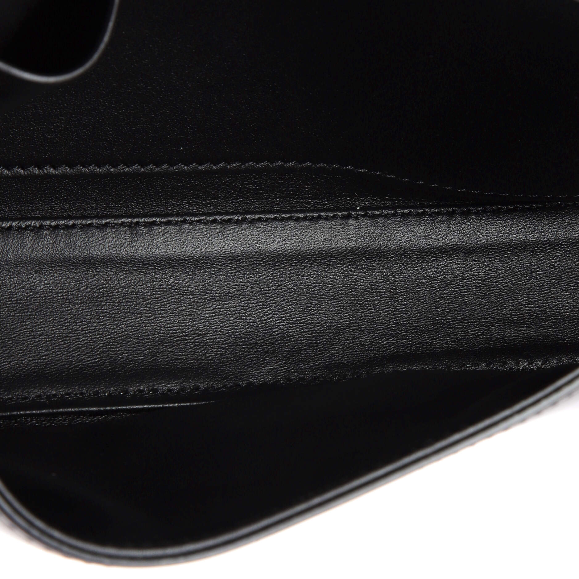 Celine Triomphe Chain Shoulder Bag Leather Small