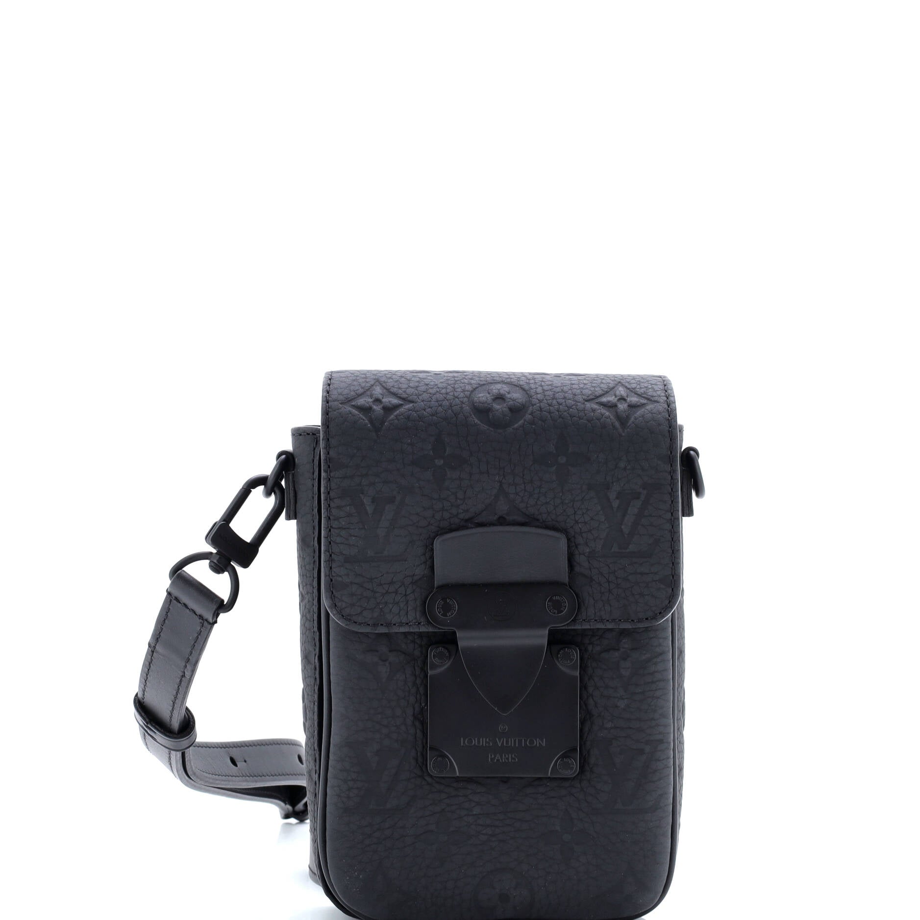 Louis Vuitton S Lock Vertical Wearable Wallet Monogram Taurillon Leather