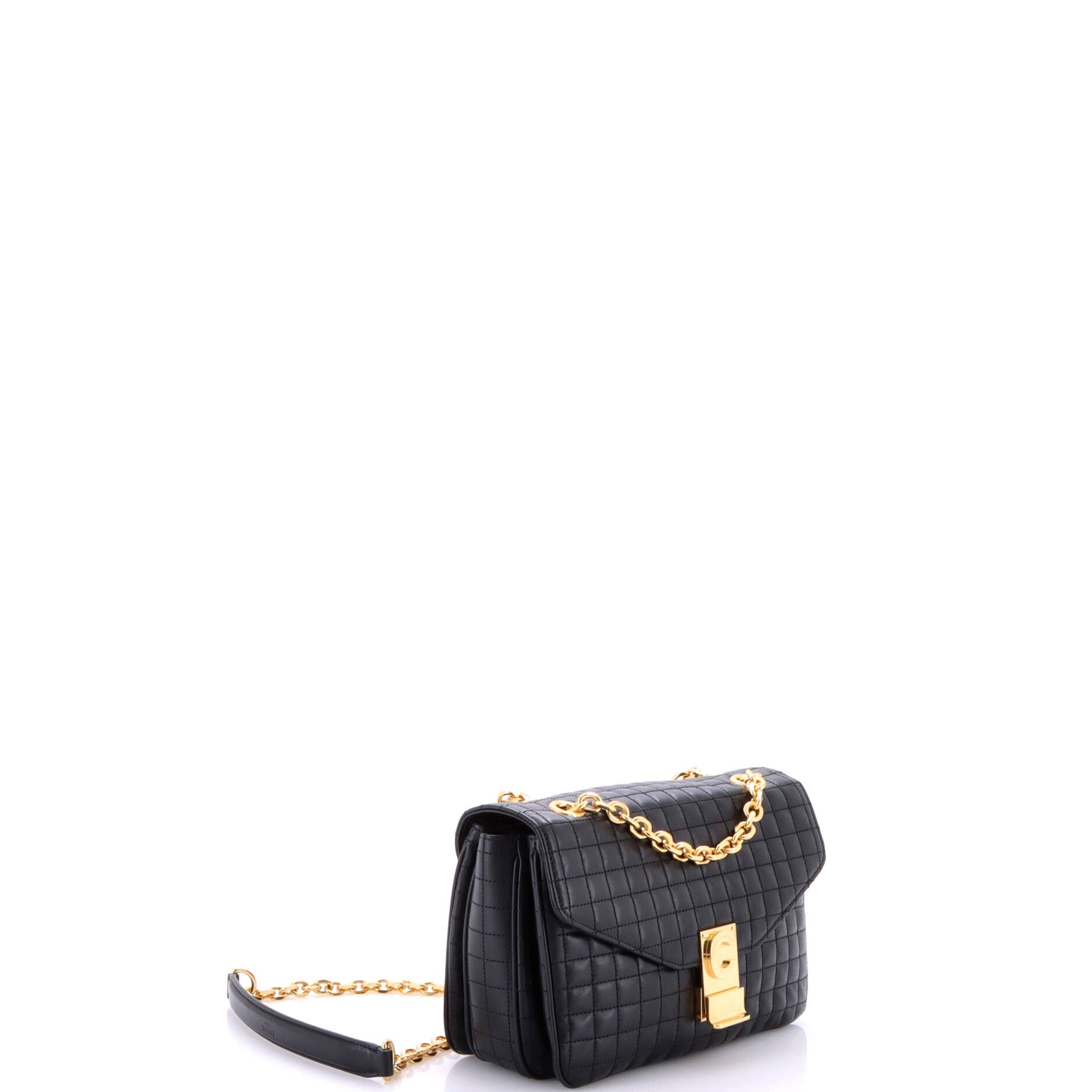 Celine C Bag Quilted Leather Medium