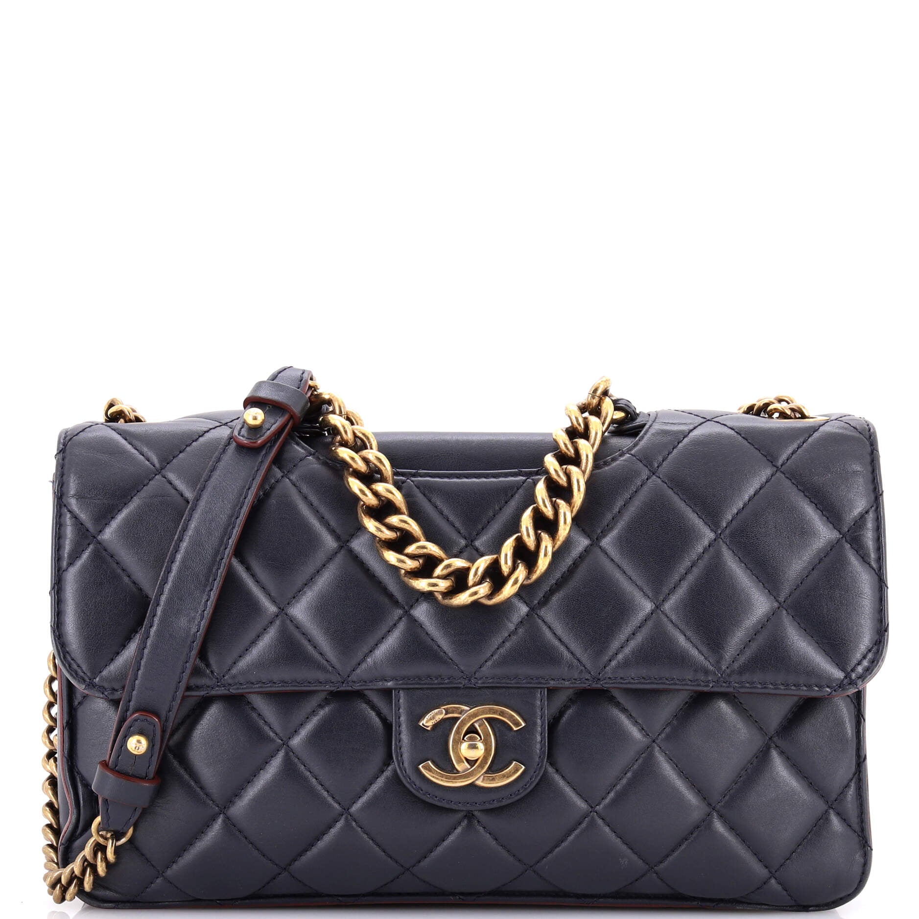 Chanel Perfect Edge Flap Bag Quilted Calfskin Jumbo