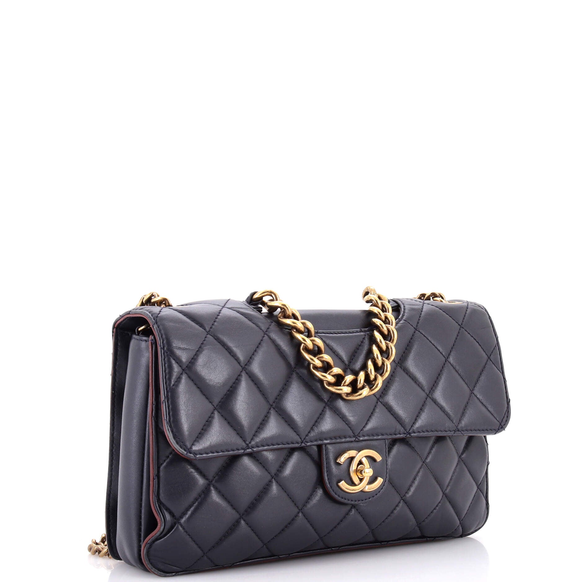 Chanel Perfect Edge Flap Bag Quilted Calfskin Jumbo