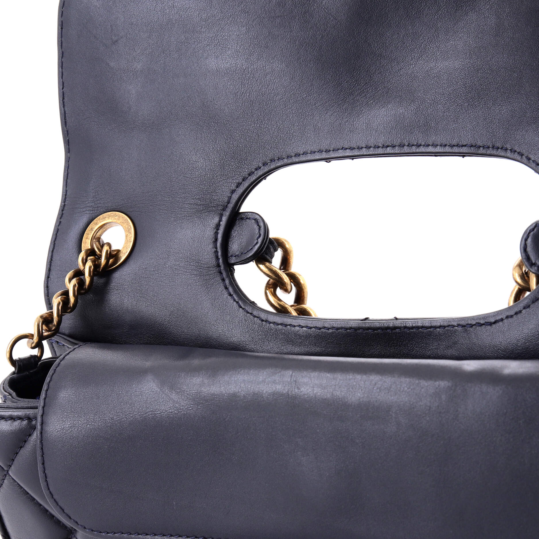 Chanel Perfect Edge Flap Bag Quilted Calfskin Jumbo