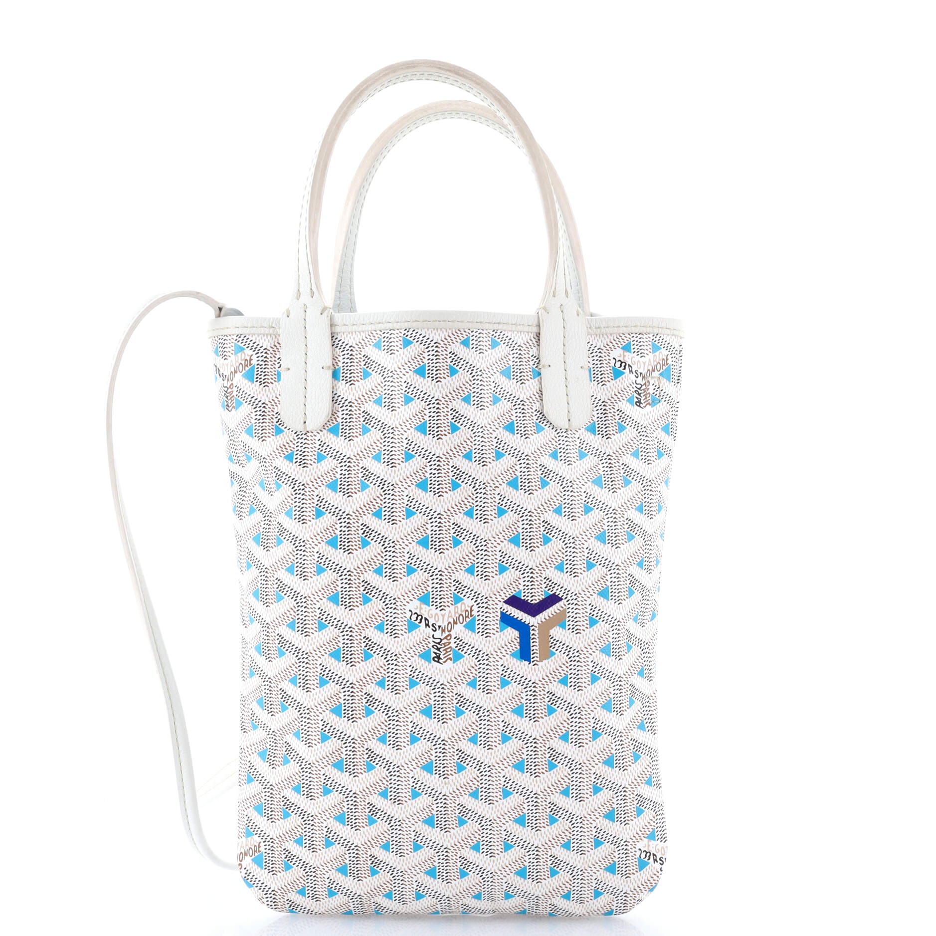 Goyard Poitiers Tote Claire Voie Coated Canvas Mini