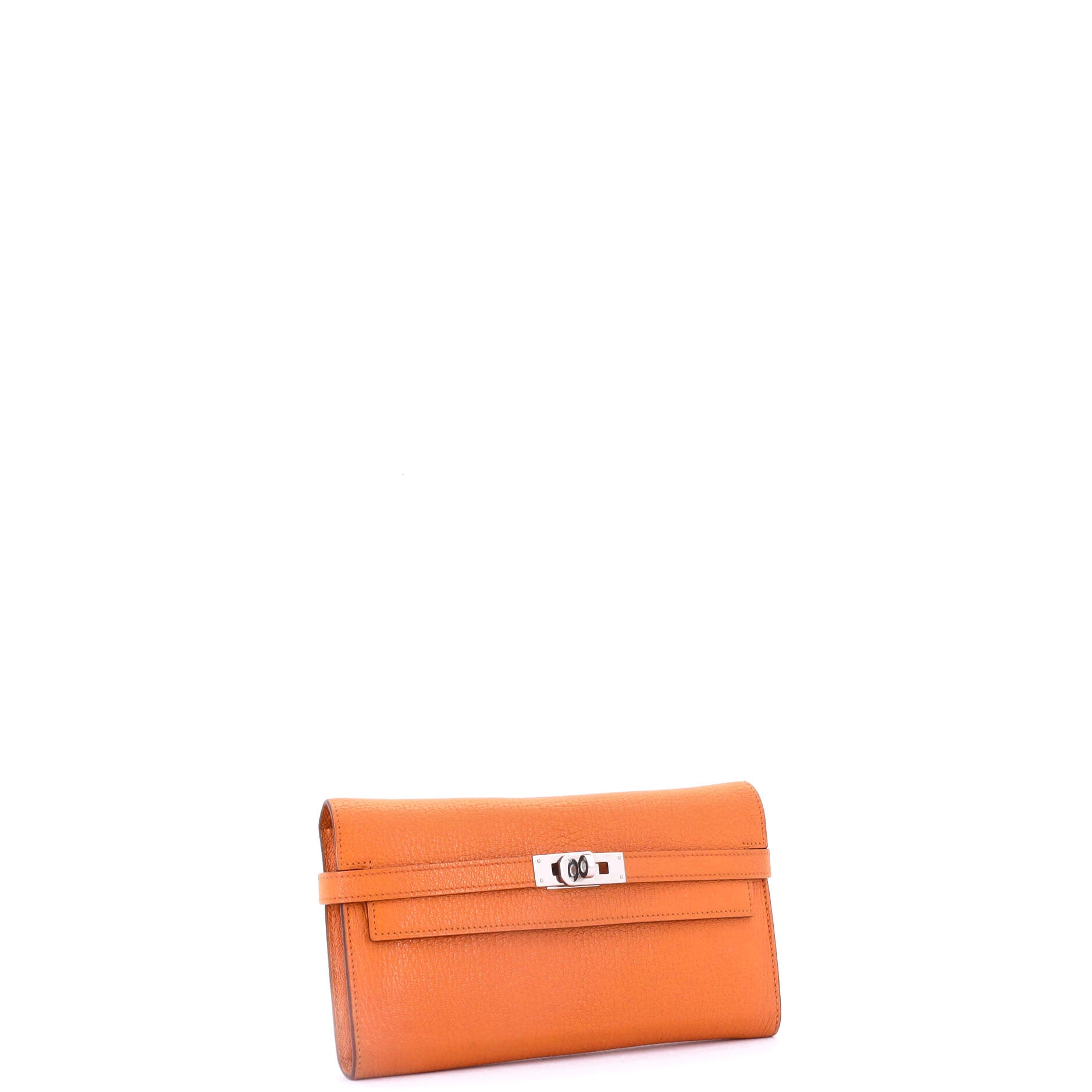 Hermes Kelly Wallet Chevre Mysore Long