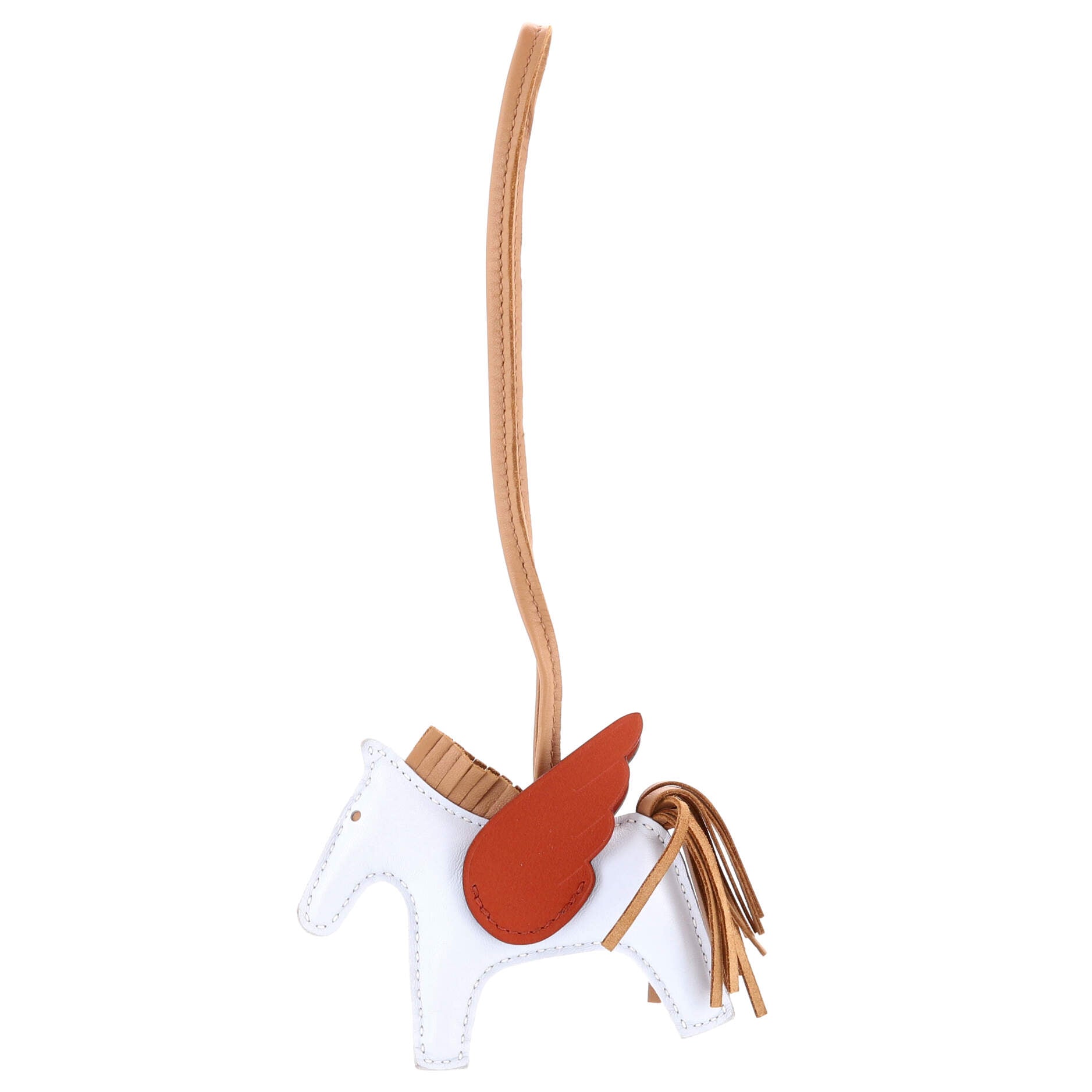 Hermes Pegase Rodeo Bag Charm Leather PM