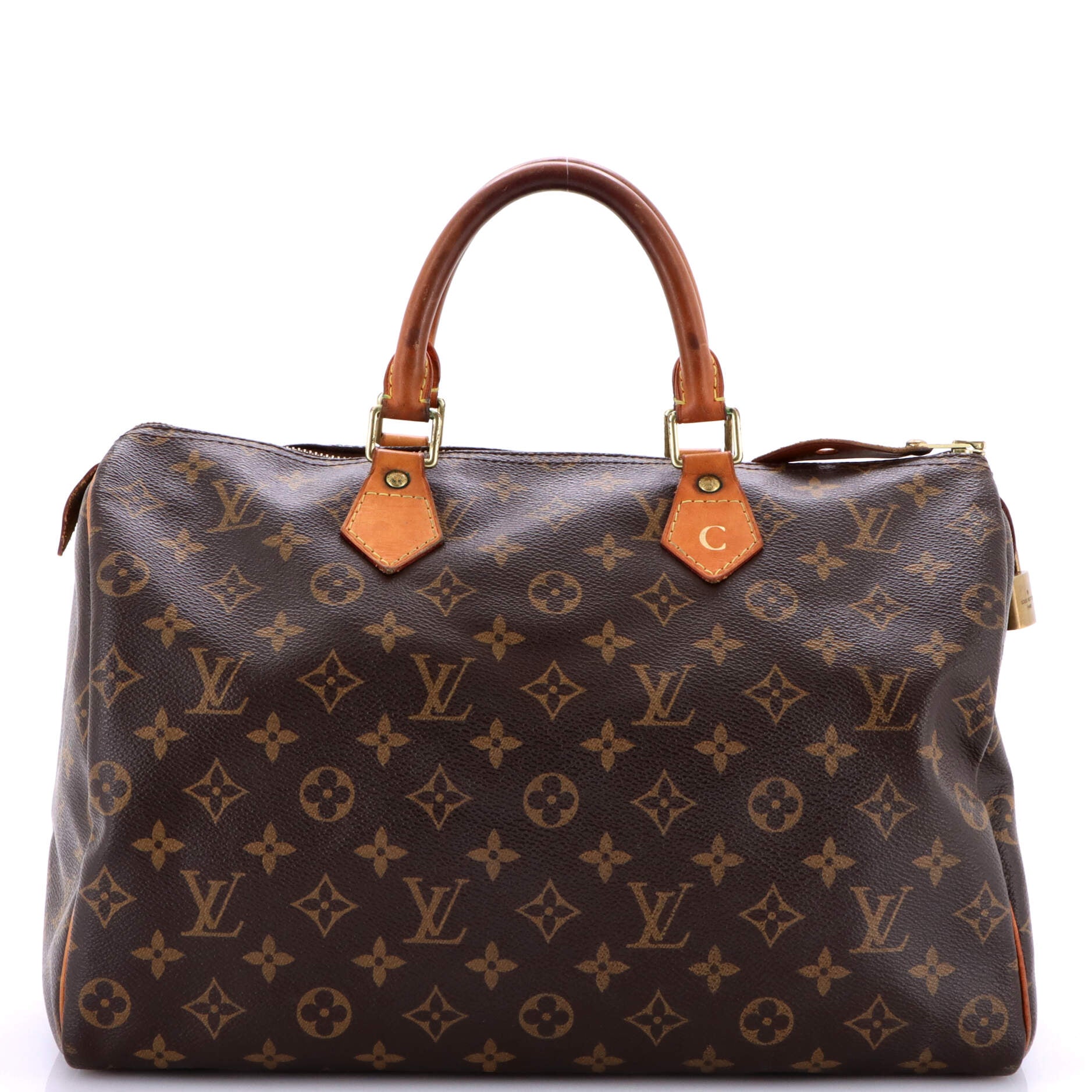 Louis Vuitton Speedy Handbag Monogram Canvas 35