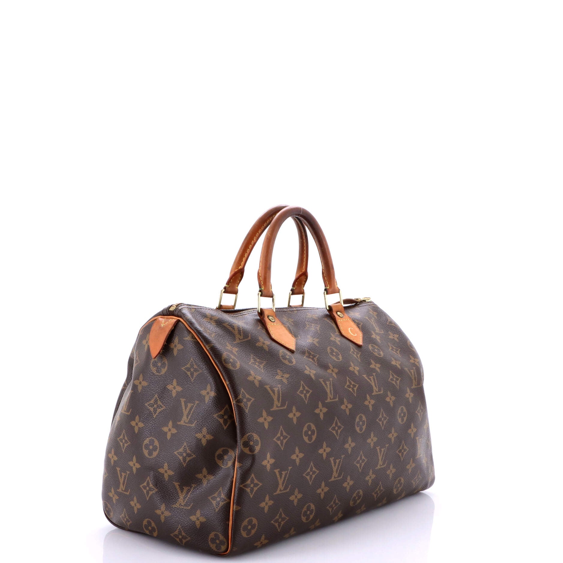 Louis Vuitton Speedy Handbag Monogram Canvas 35