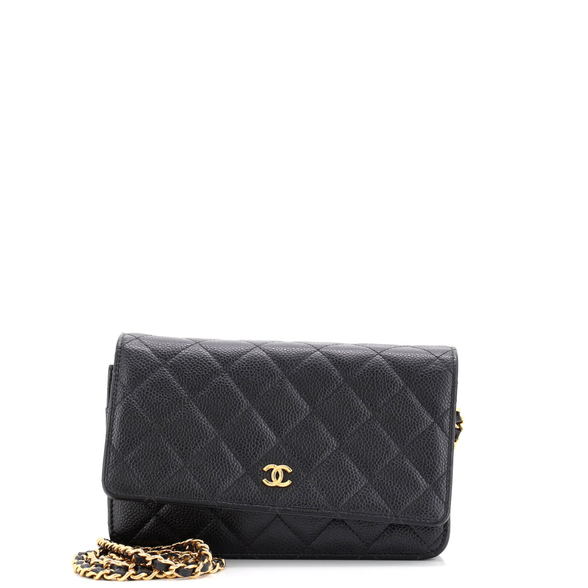 Chanel Wallet on Chain Quilted Caviar