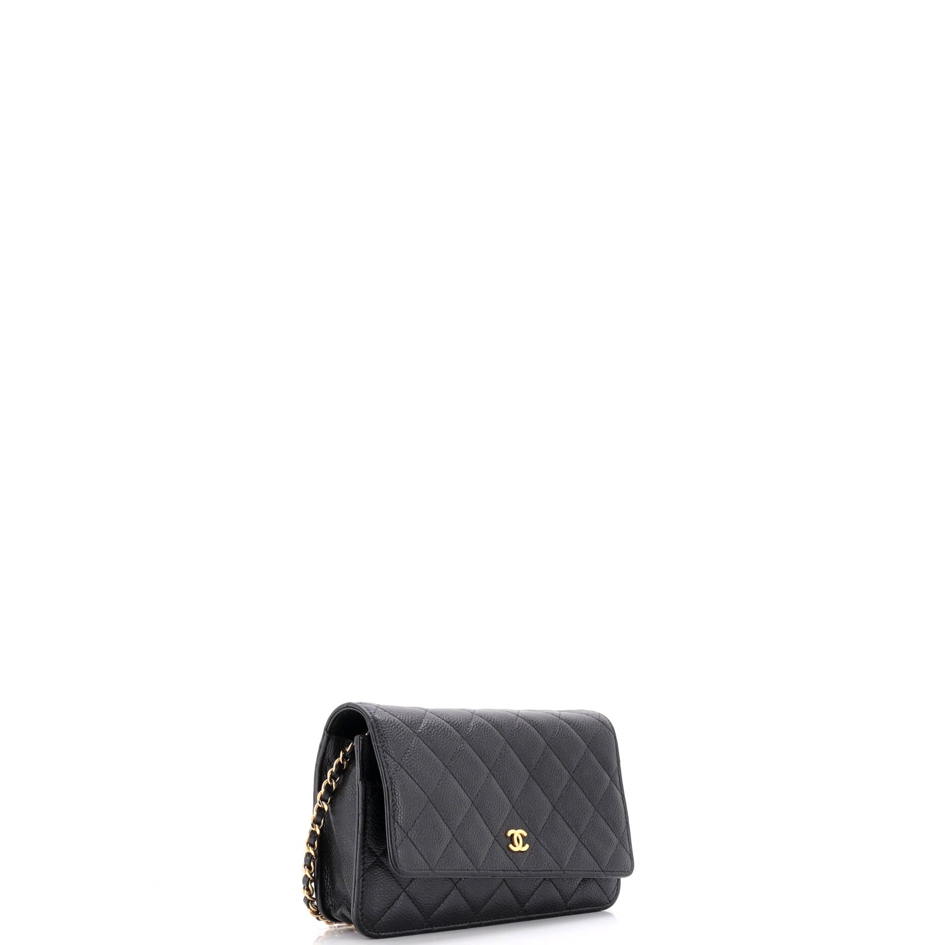 Chanel Wallet on Chain Quilted Caviar