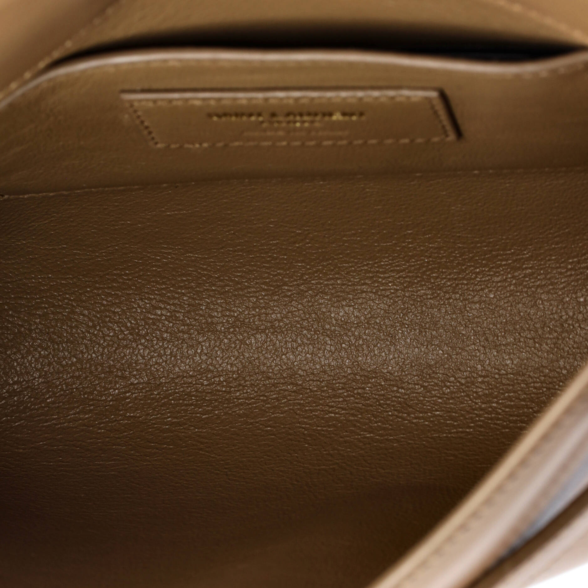 Saint Laurent Manhattan Shoulder Bag Leather Mini