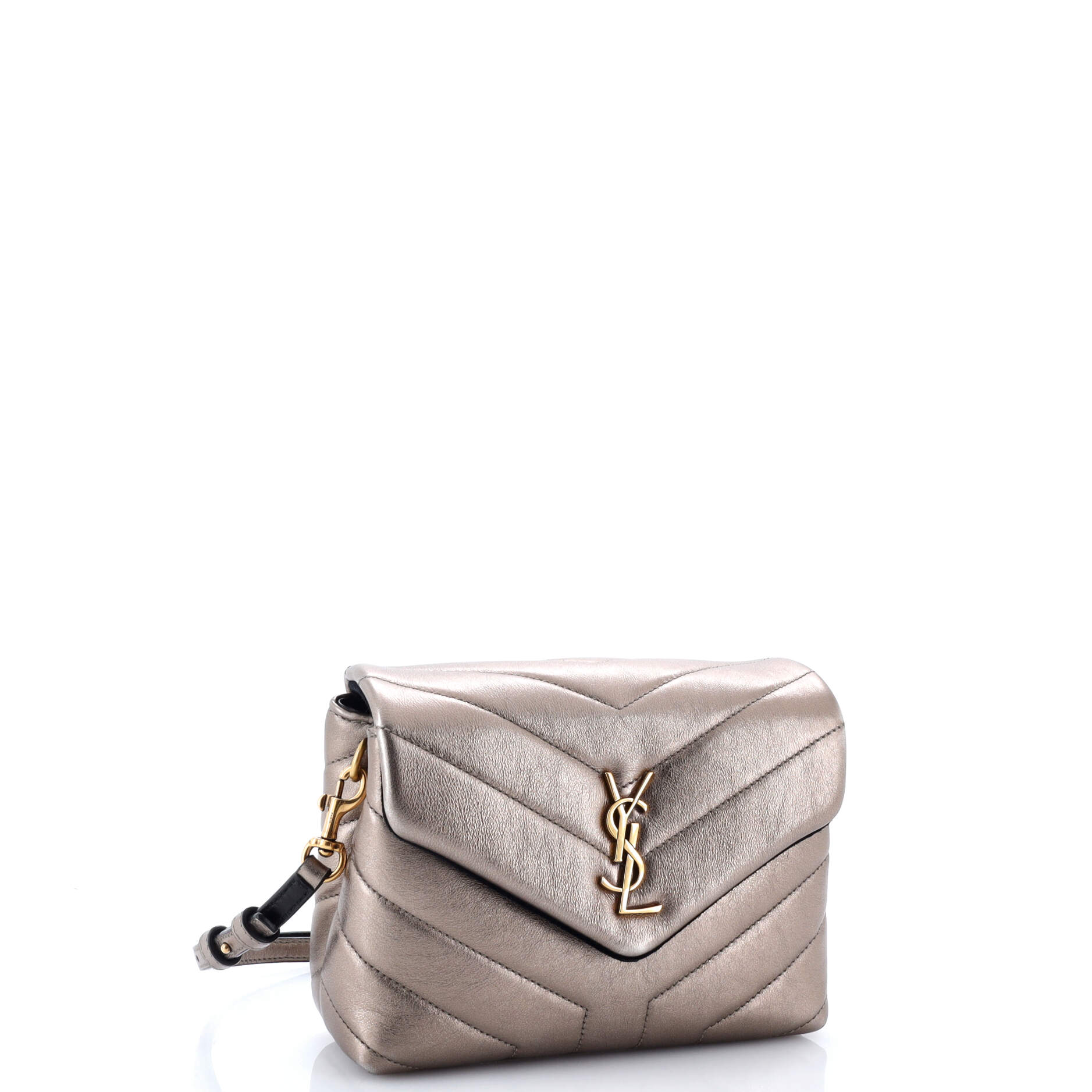 Saint Laurent Loulou Shoulder Bag Matelasse Chevron Leather Toy