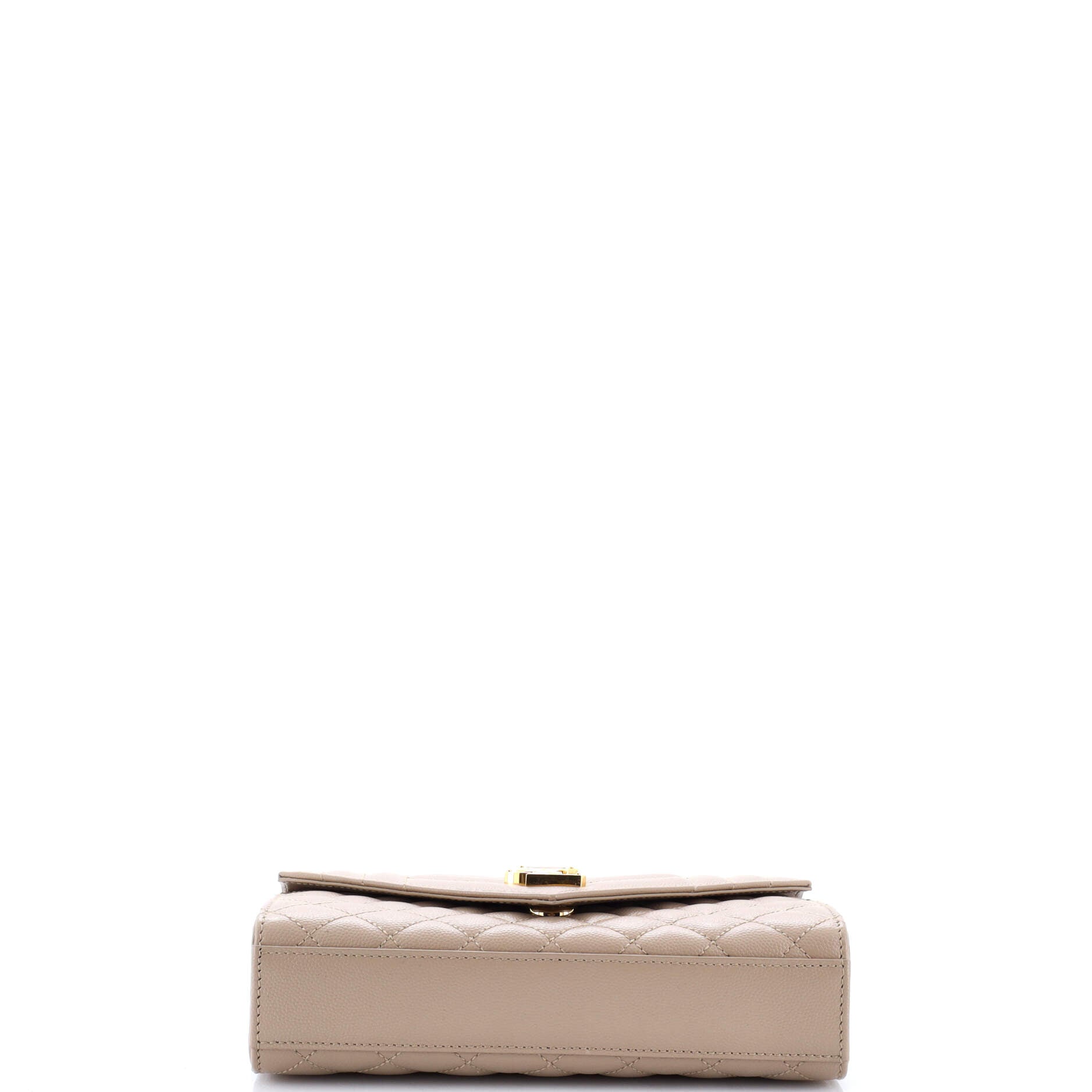 Saint Laurent Classic Monogram Envelope Satchel Mixed Matelasse Leather Small