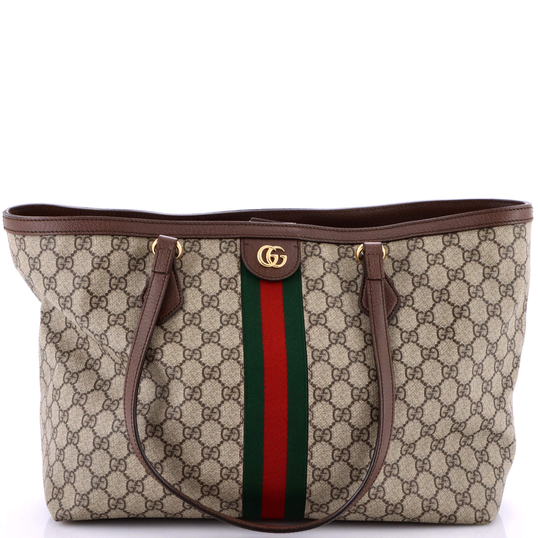 Gucci Ophidia Shopping Tote GG Coated Canvas Medium
