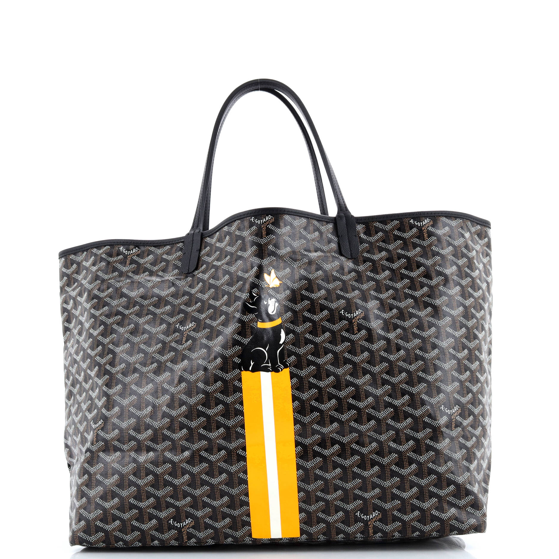 Goyard Saint Louis Tote Printed Coated Canvas GM
