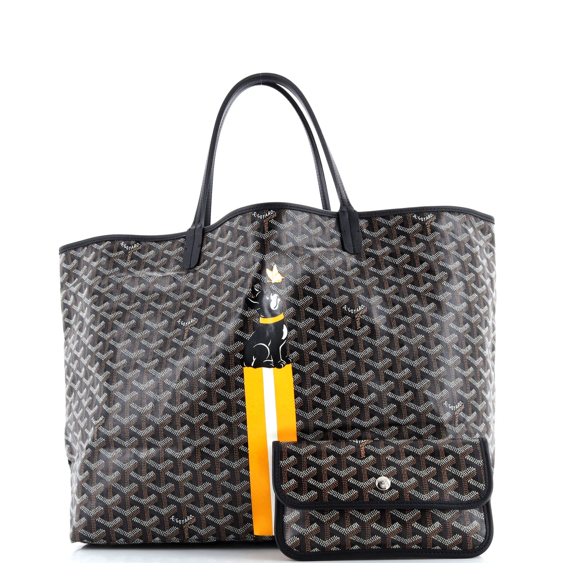Goyard Saint Louis Tote Printed Coated Canvas GM