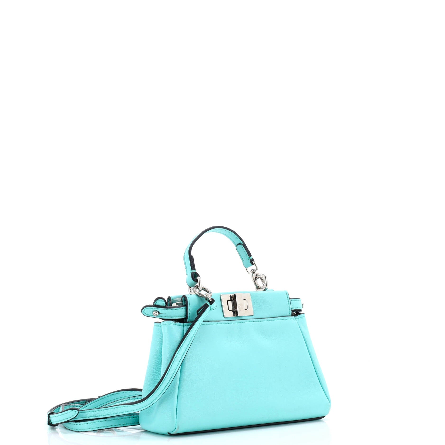 Fendi Peekaboo Bag Leather Micro