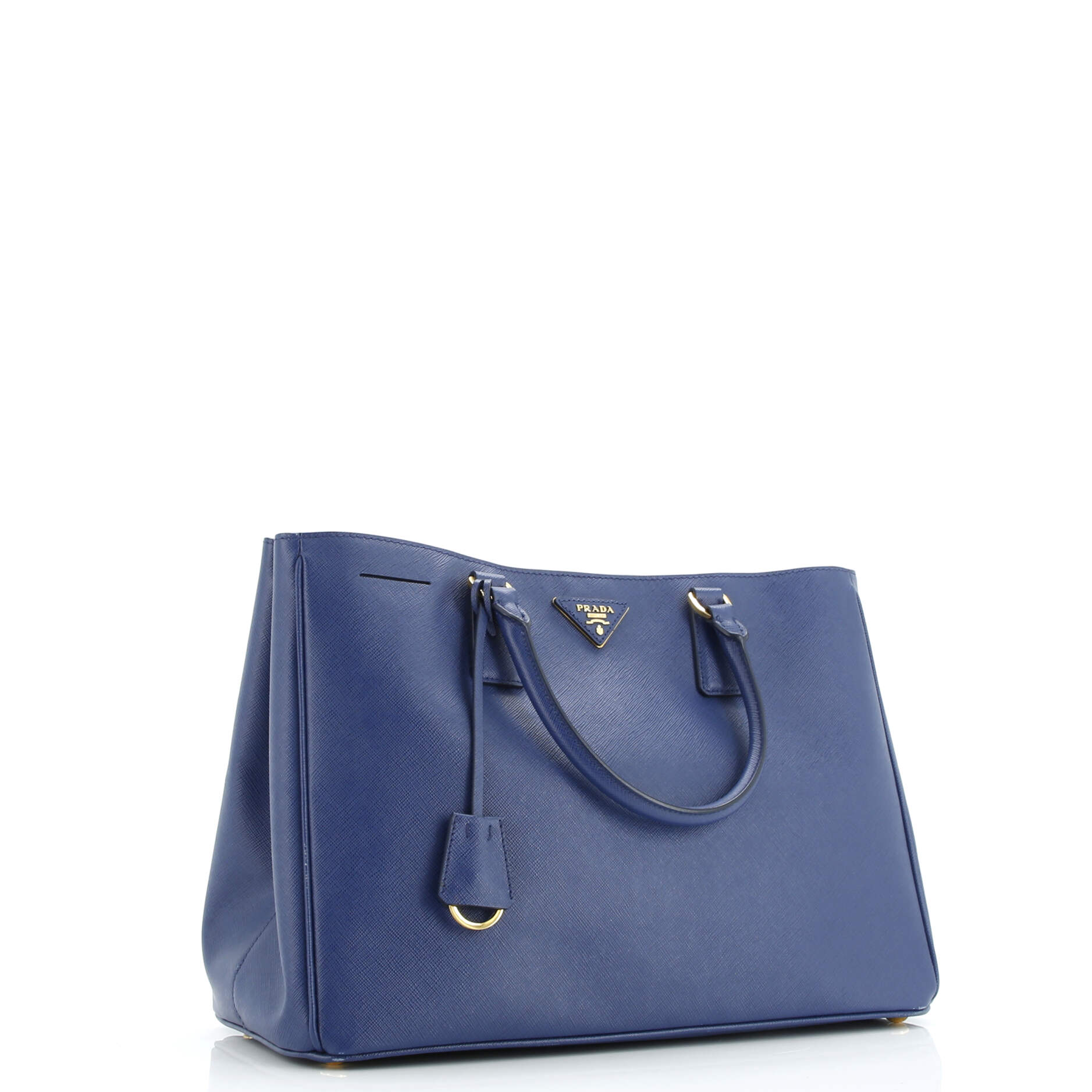 Prada Lux Open Tote Saffiano Leather North South