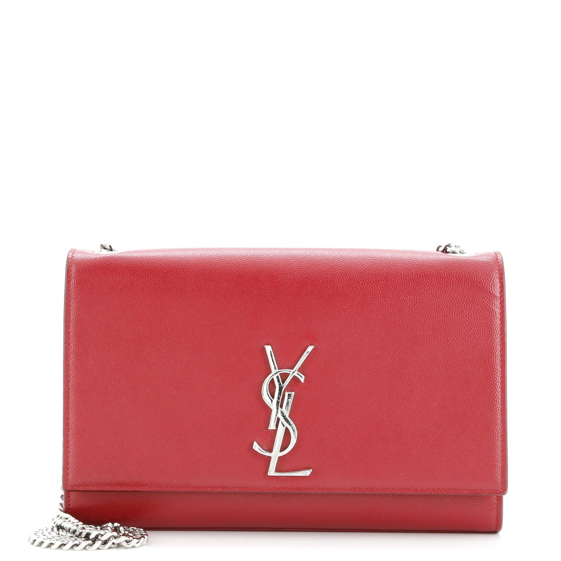 Saint Laurent Classic Monogram Crossbody Bag Grainy Leather Medium