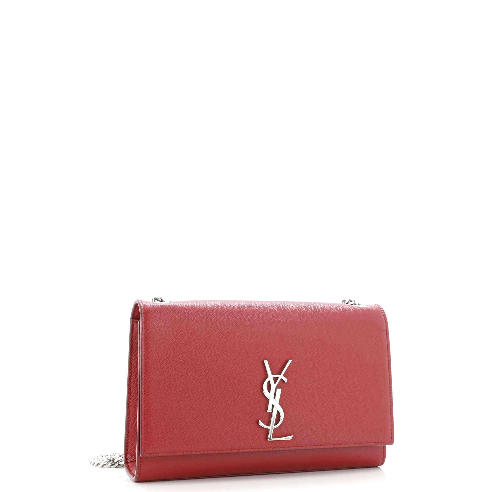 Saint Laurent Classic Monogram Crossbody Bag Grainy Leather Medium