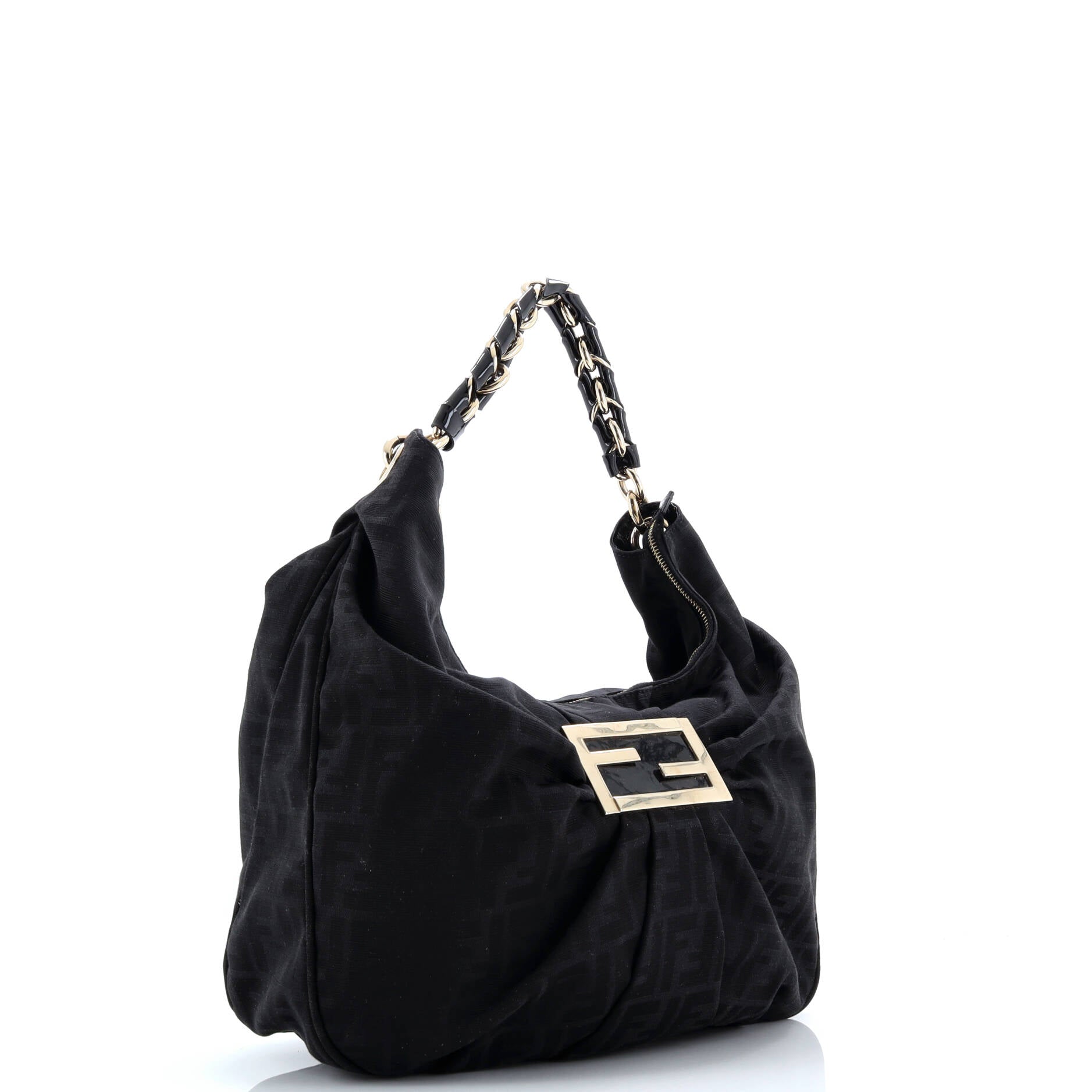 Fendi Mia Hobo Zucca Canvas Large
