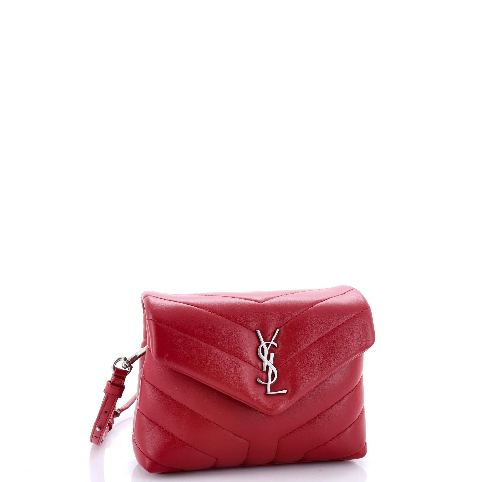 Saint Laurent Loulou Shoulder Bag Matelasse Chevron Leather Toy