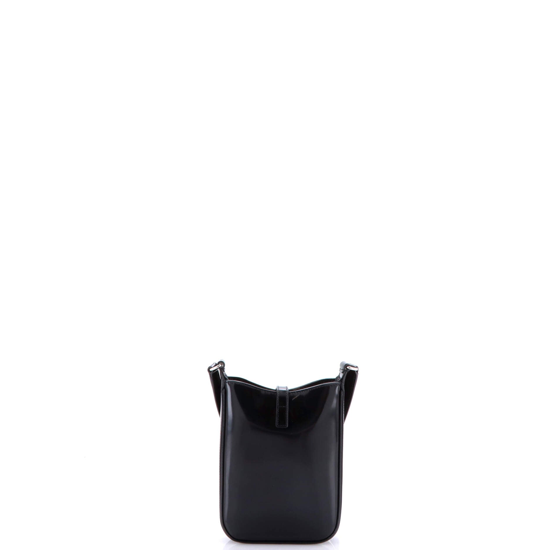 Saint Laurent Le 5 a 7 Vertical Shoulder Bag Leather Mini