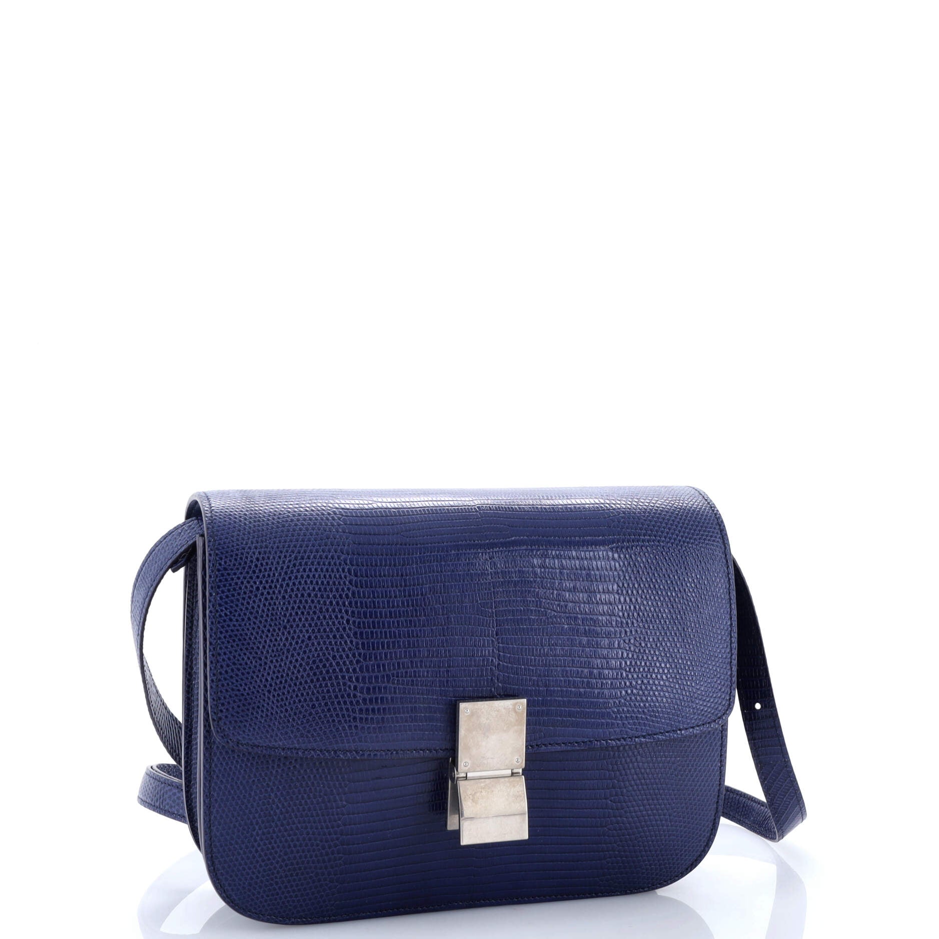 Celine Classic Box Bag Lizard Medium