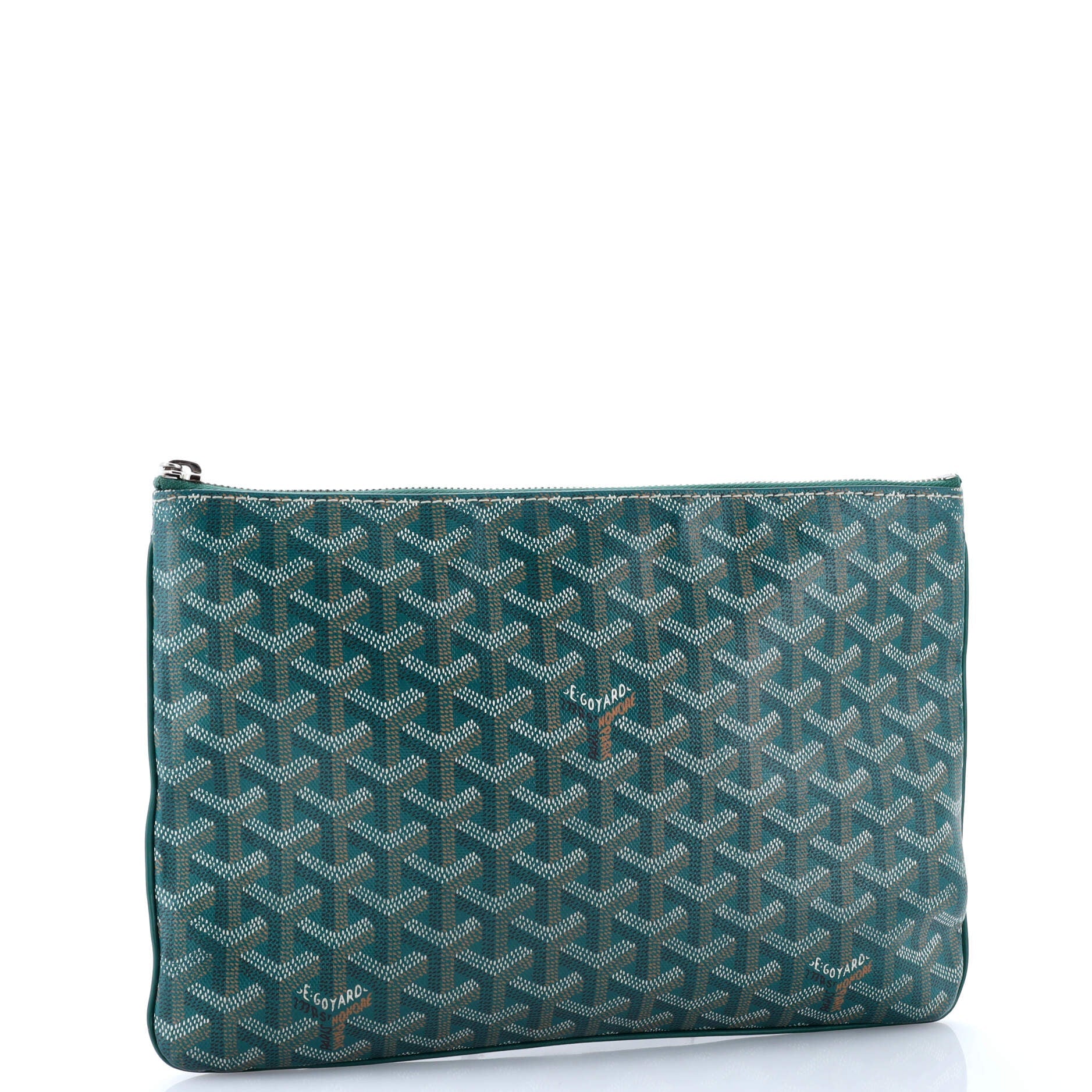 Goyard Senat Zip Pouch Coated Canvas MM