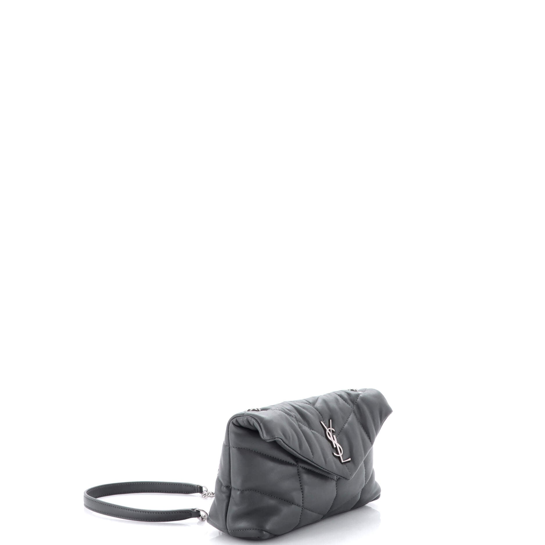 Saint Laurent Loulou Puffer Shoulder Bag Quilted Leather Mini