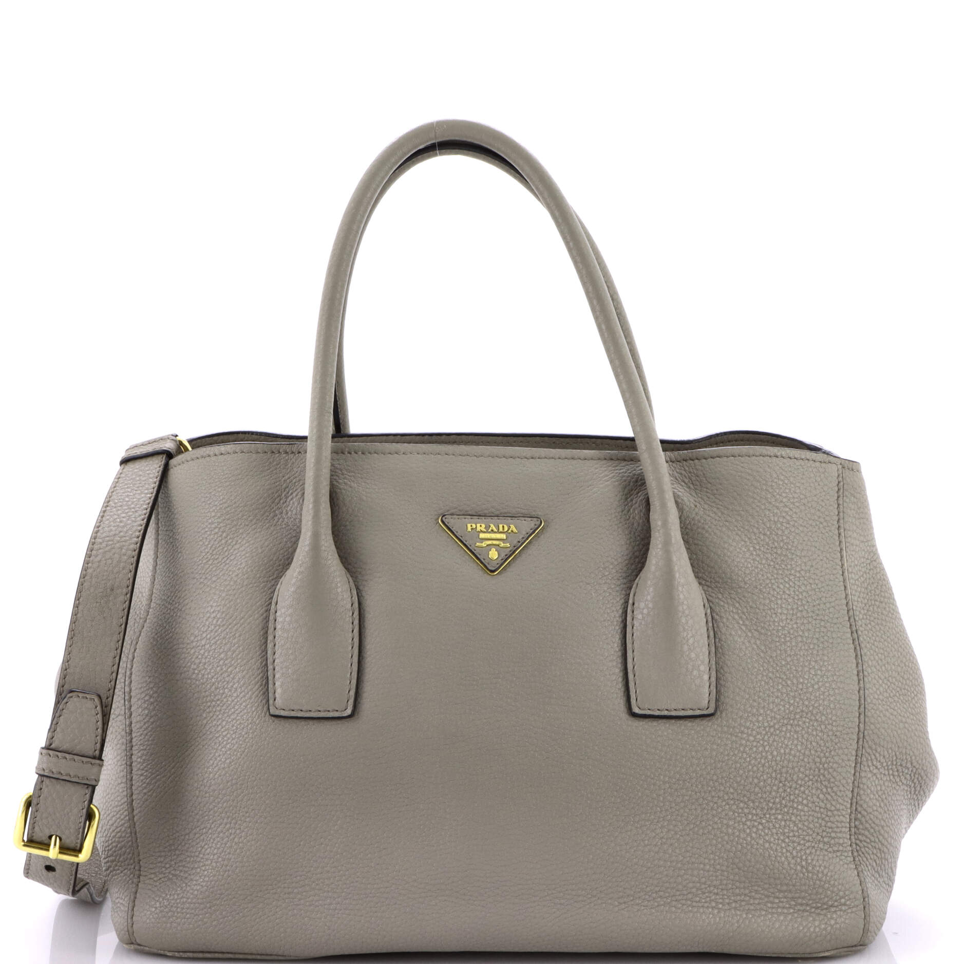 Prada Convertible Shopping Tote Vitello Daino Medium
