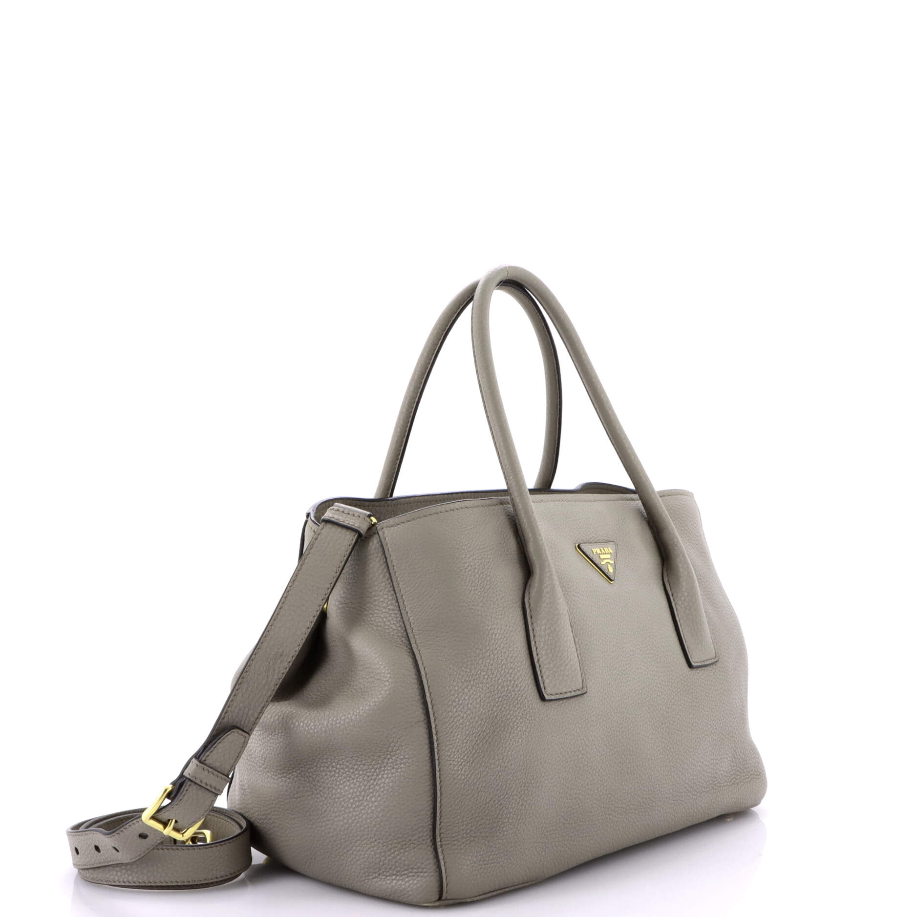 Prada Convertible Shopping Tote Vitello Daino Medium