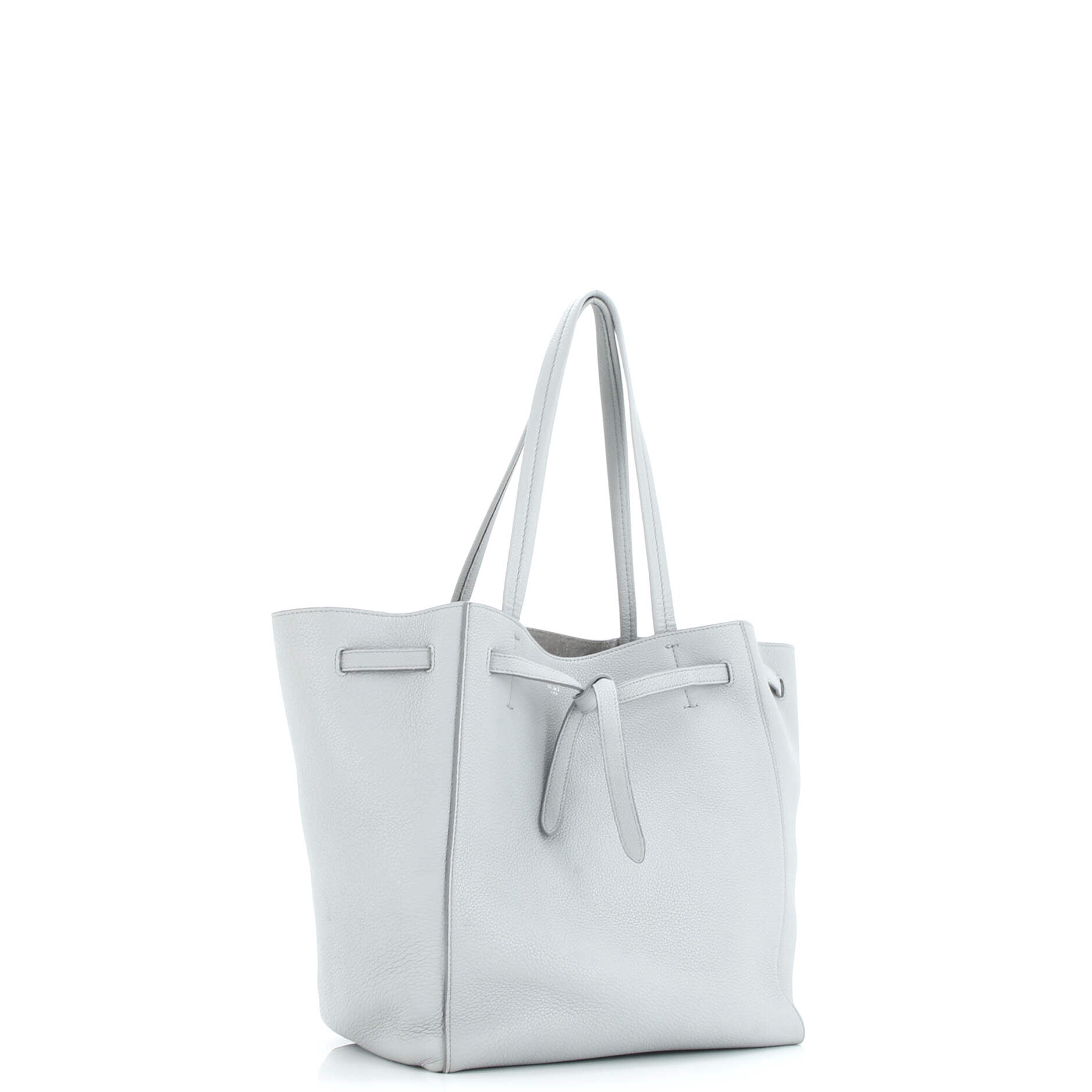 Celine Phantom Tie Cabas Tote Leather Small