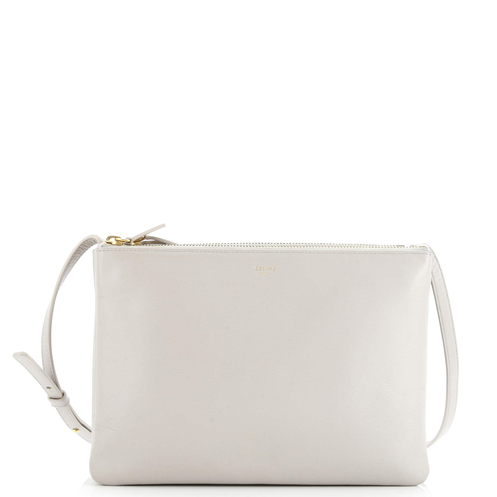 Celine Trio Crossbody Bag Leather Large