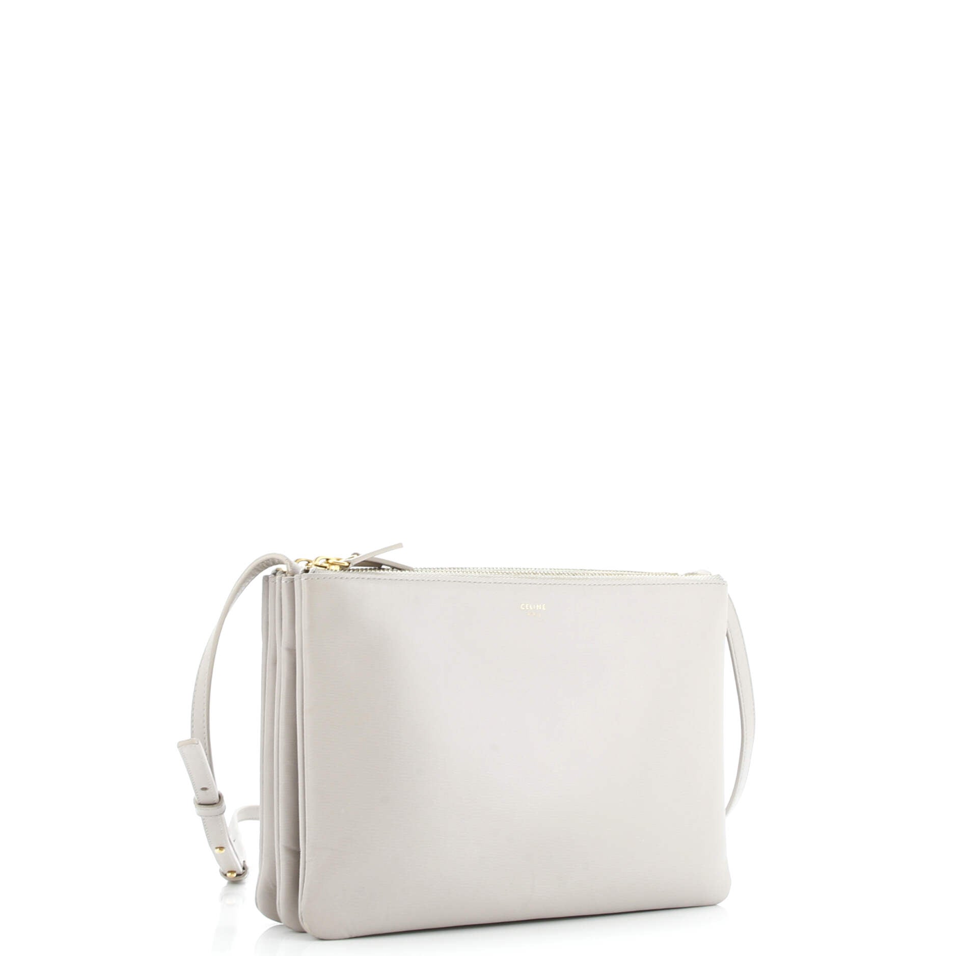 Celine Trio Crossbody Bag Leather Large