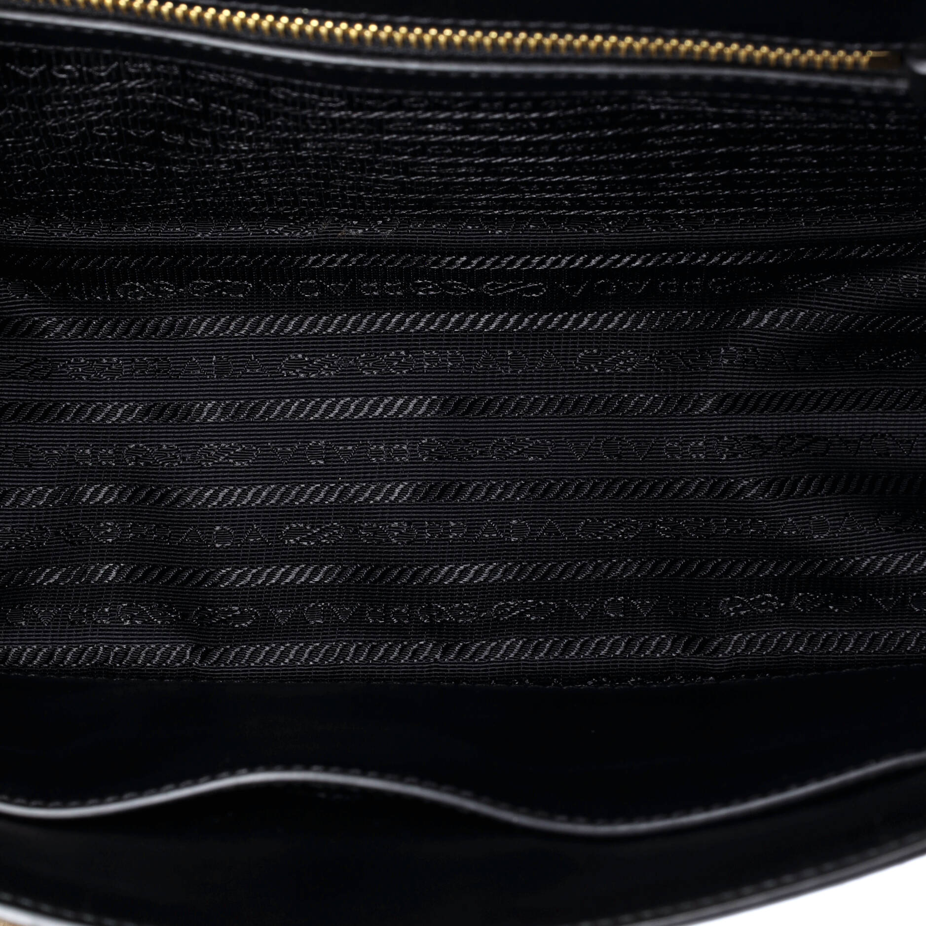 Prada Cahier Crossbody Bag Leather and Saffiano Leather Large