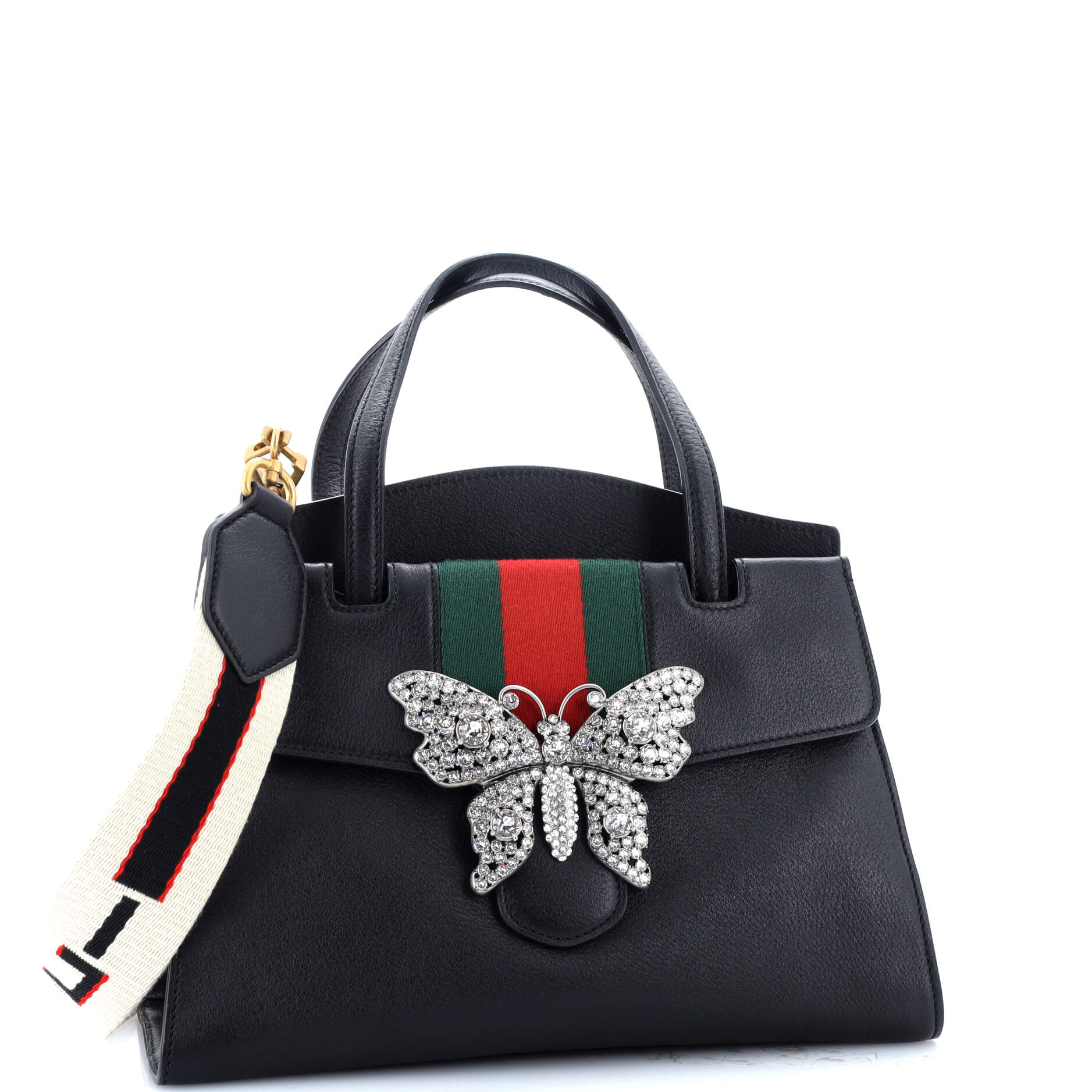 Gucci Totem Top Handle Bag Leather Medium