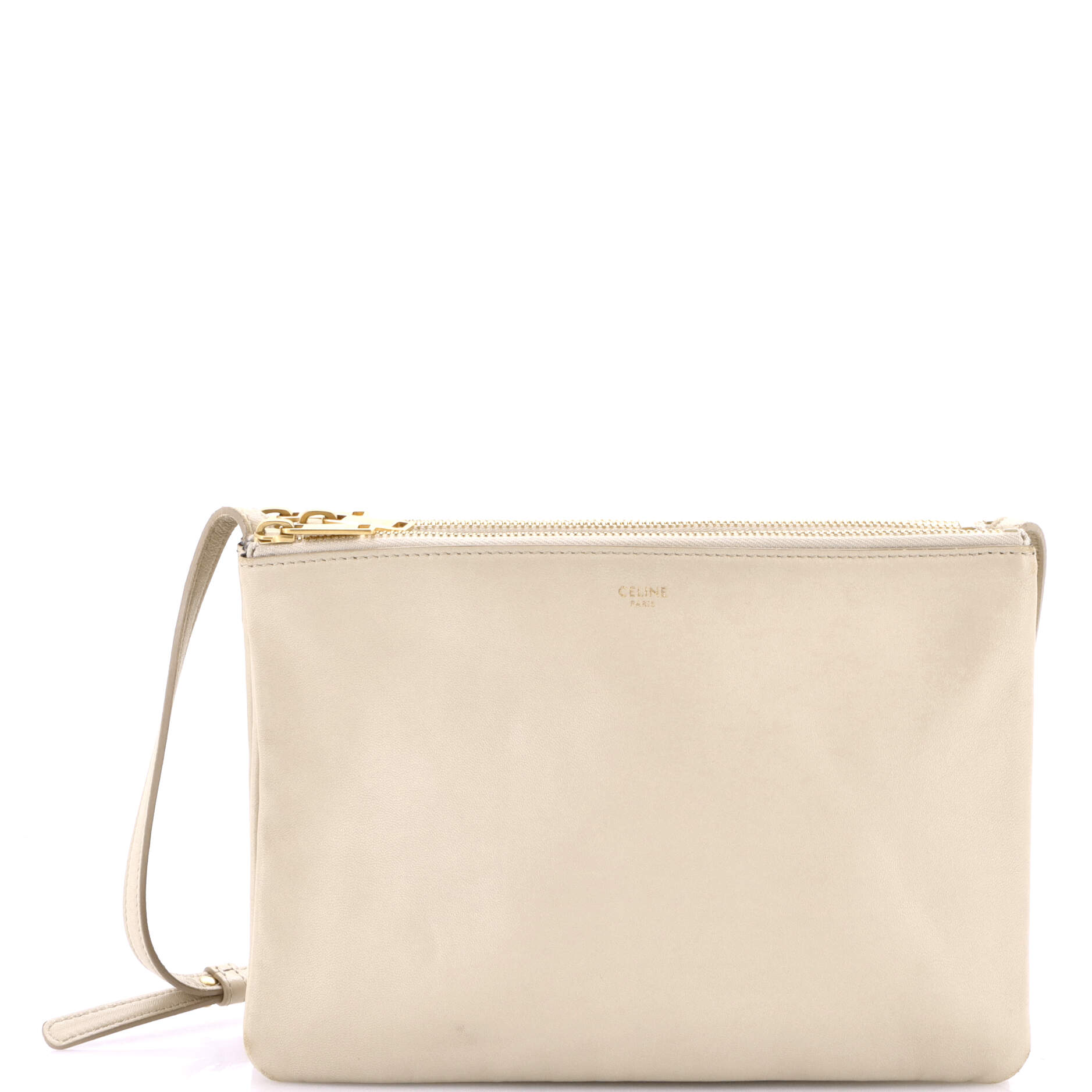 Celine Trio Crossbody Bag Leather Large