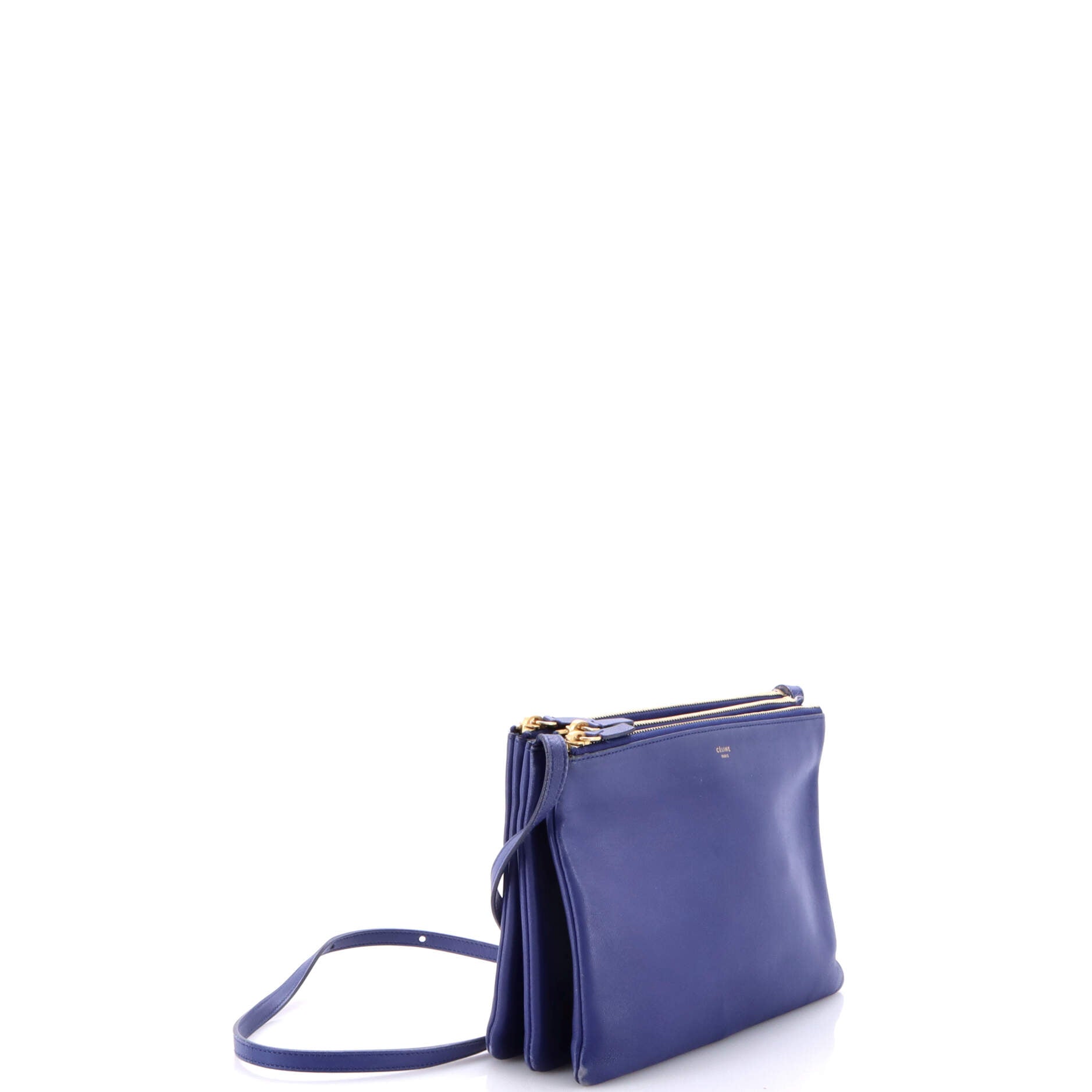 Celine Trio Crossbody Bag Leather Large