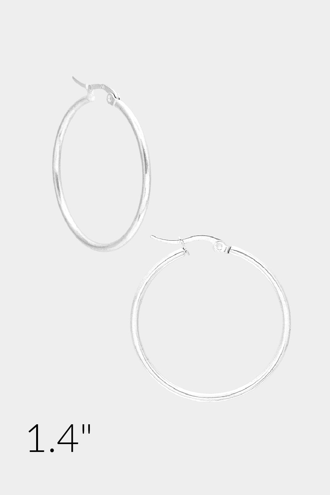 1.4" Hoop Earrings by Embellish Your Life