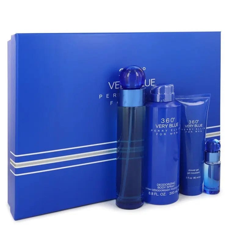 360 Very Blue Set 4p 3.4 oz M EDT