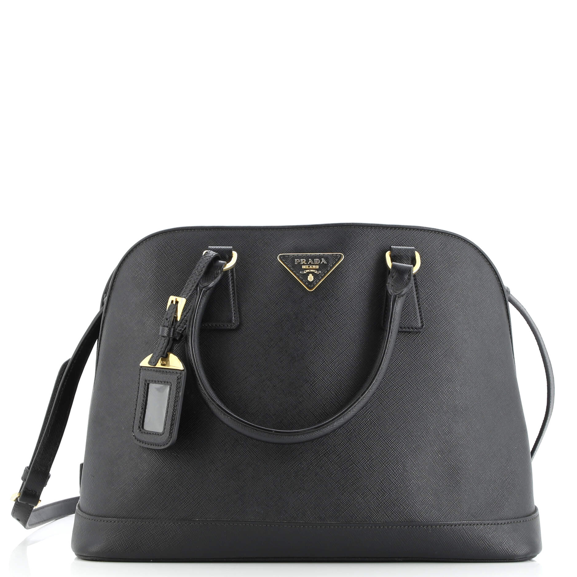 Prada Open Promenade Bag Saffiano Leather Large