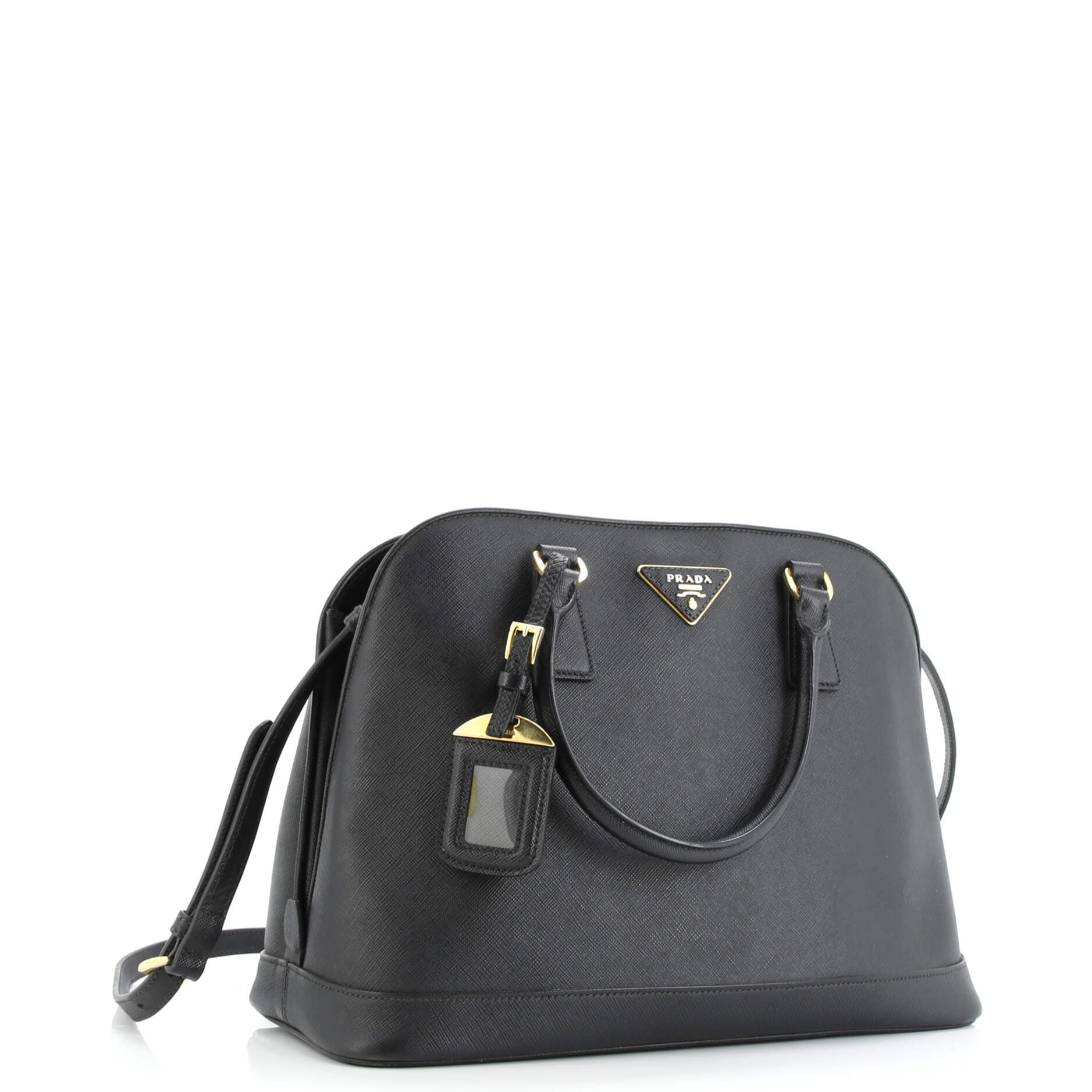Prada Open Promenade Bag Saffiano Leather Large