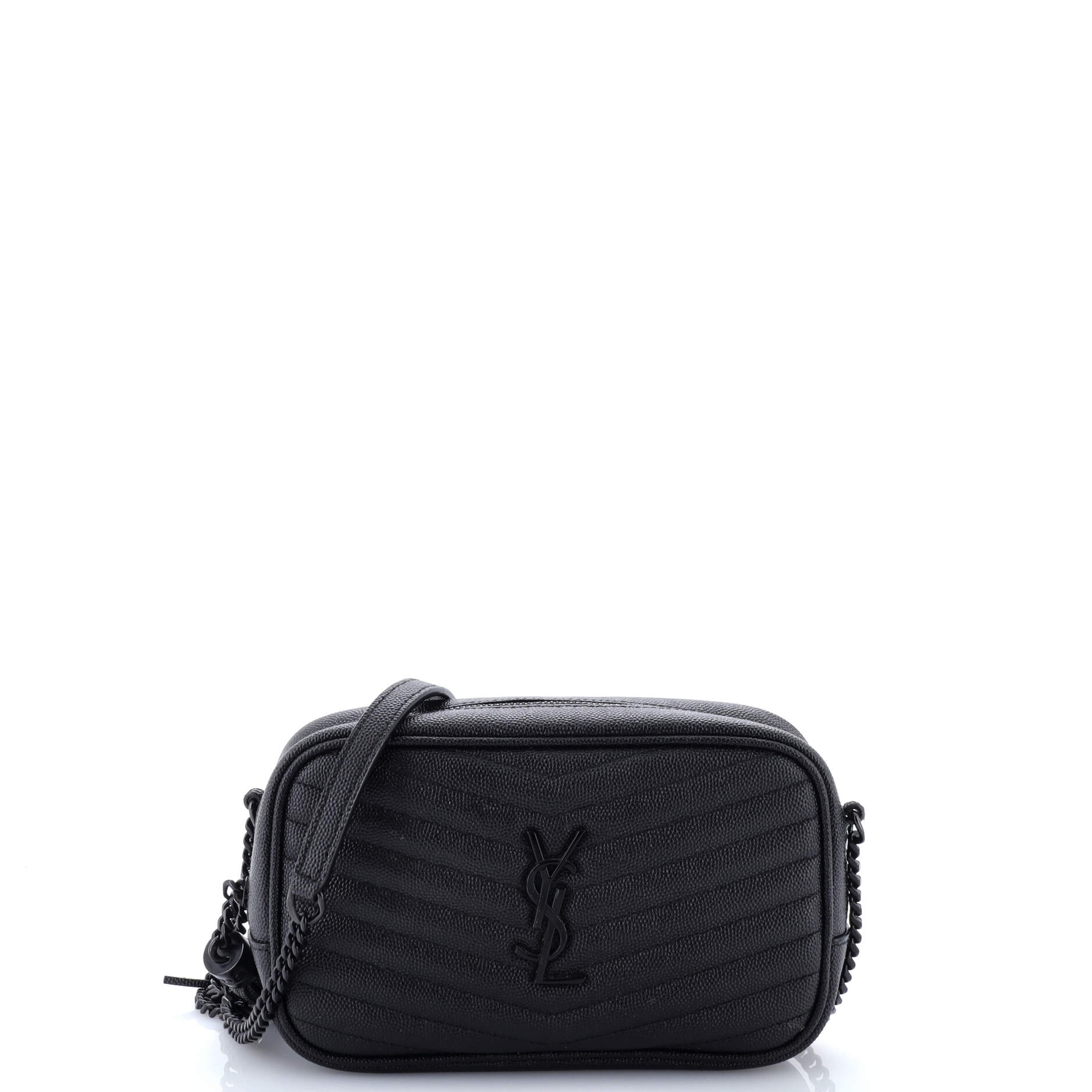 Saint Laurent Lou Camera Bag Matelasse Chevron Leather Mini