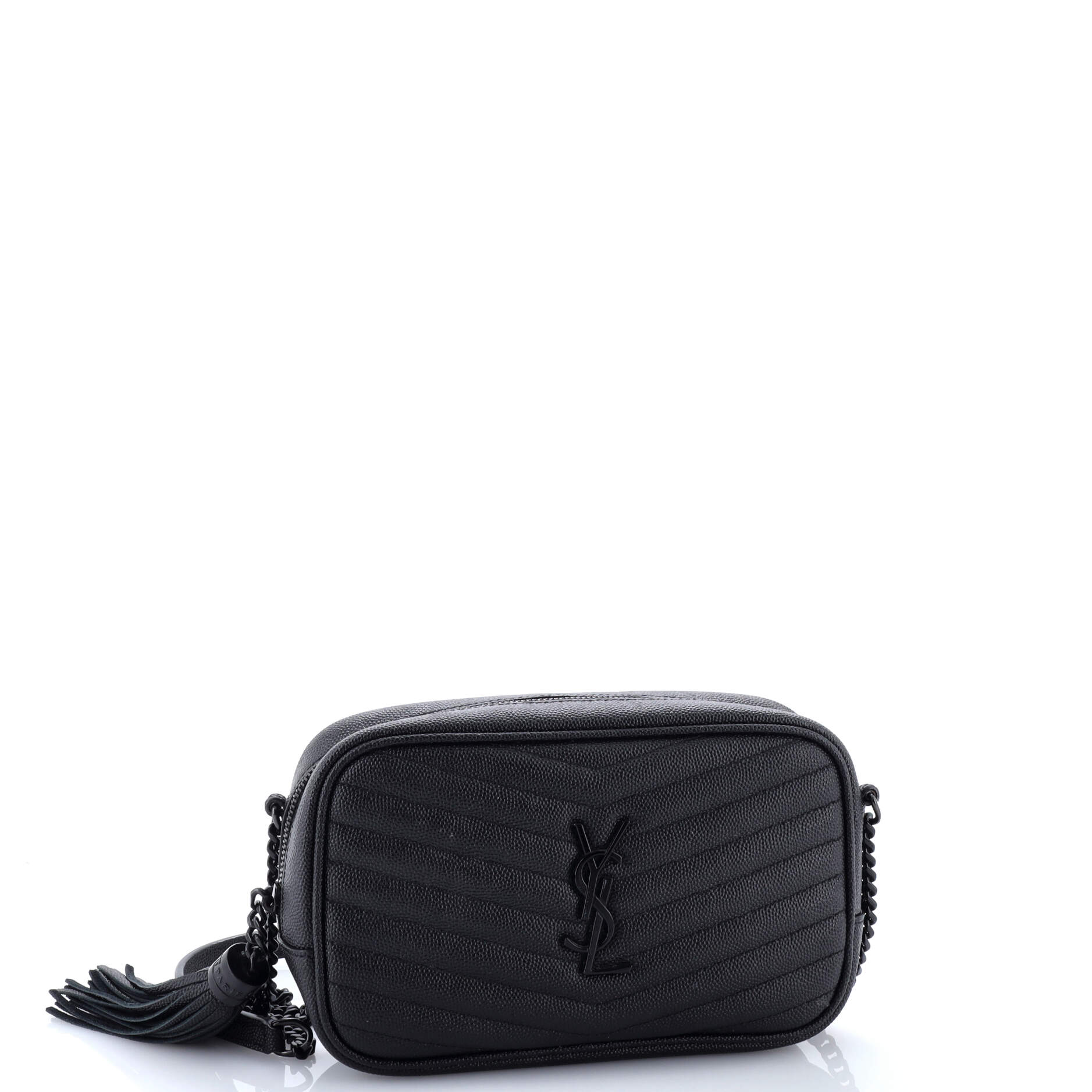Saint Laurent Lou Camera Bag Matelasse Chevron Leather Mini